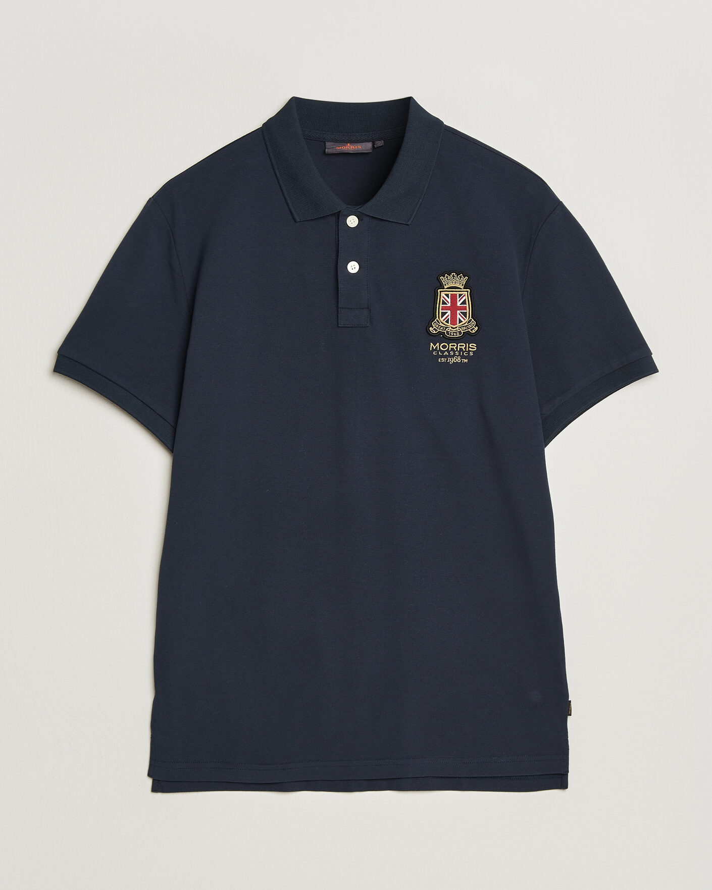Heren | Polo's | Morris | Barton Pique Navy