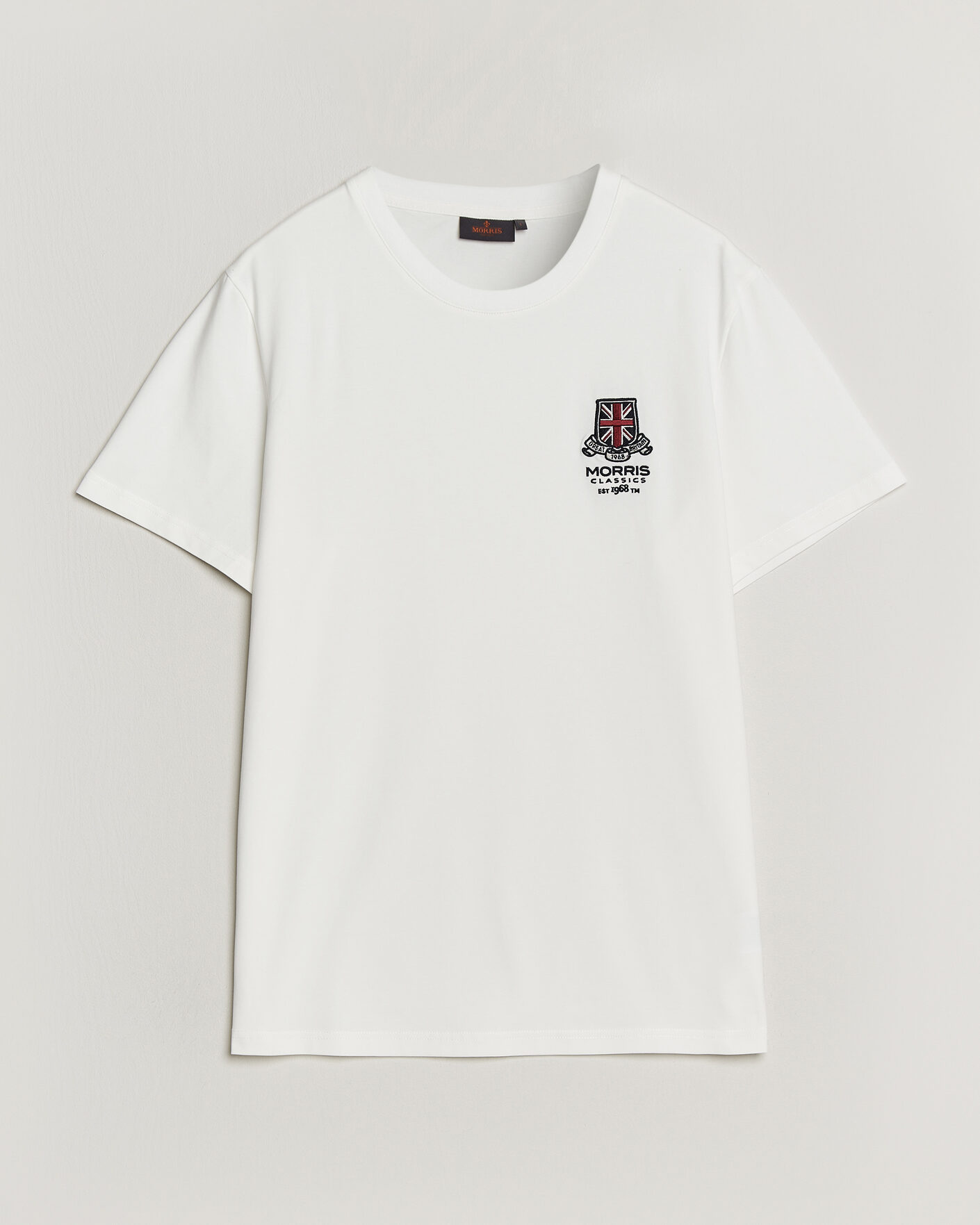 Heren | T-shirts | Morris | Barton T-Shirt Off White