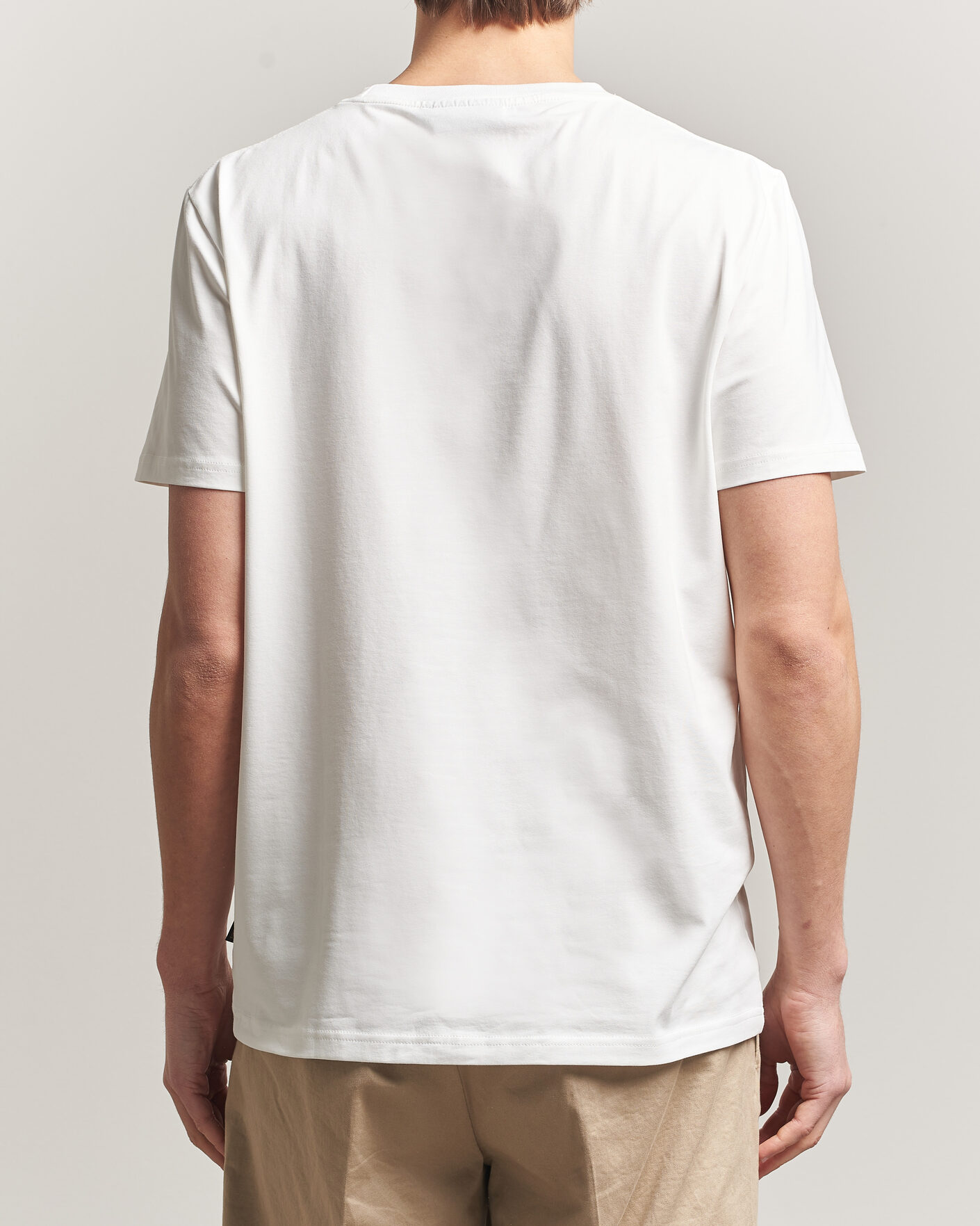 Heren | T-shirts | Morris | Barton T-Shirt Off White