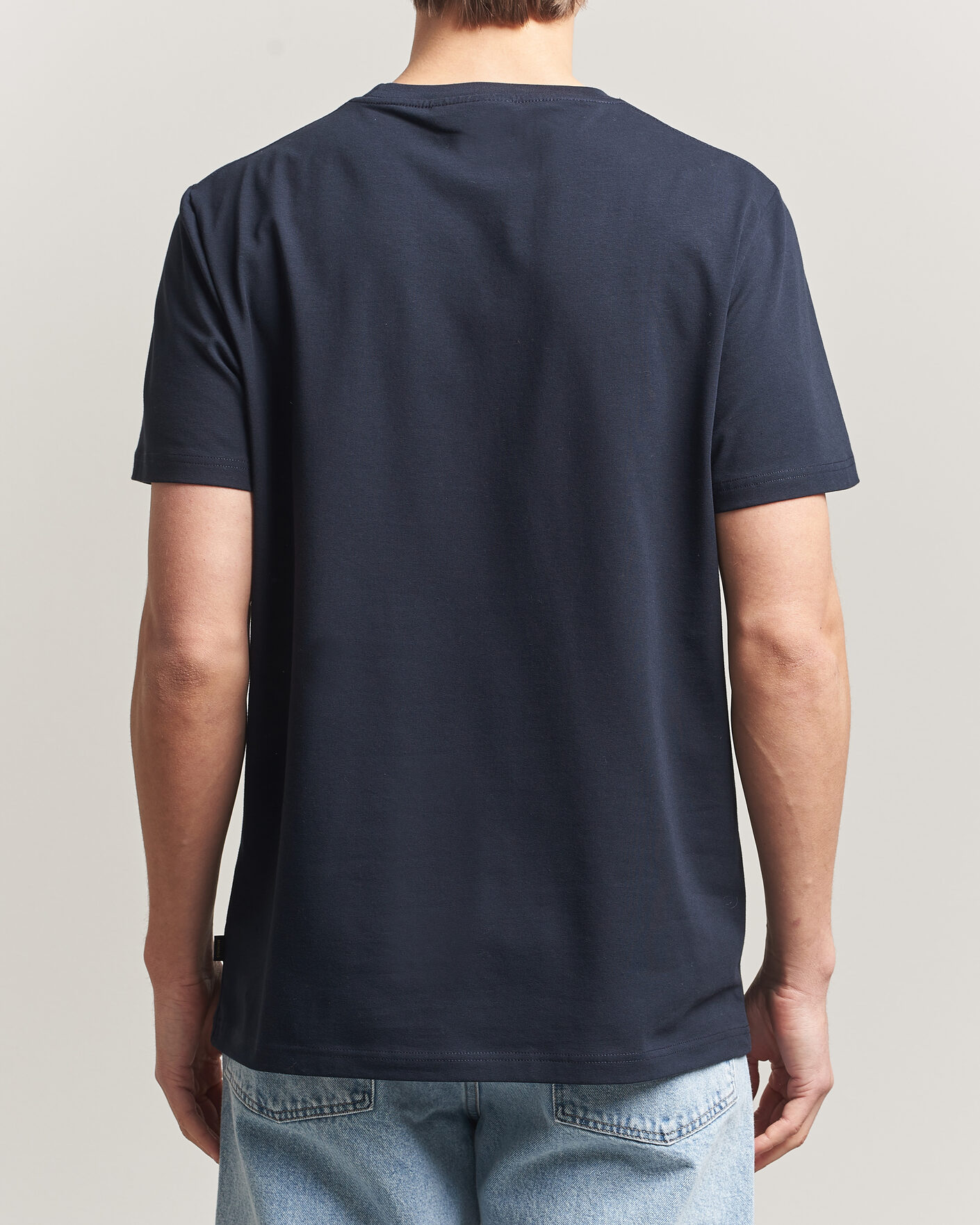 Heren | T-shirts | Morris | Barton T-Shirt Navy