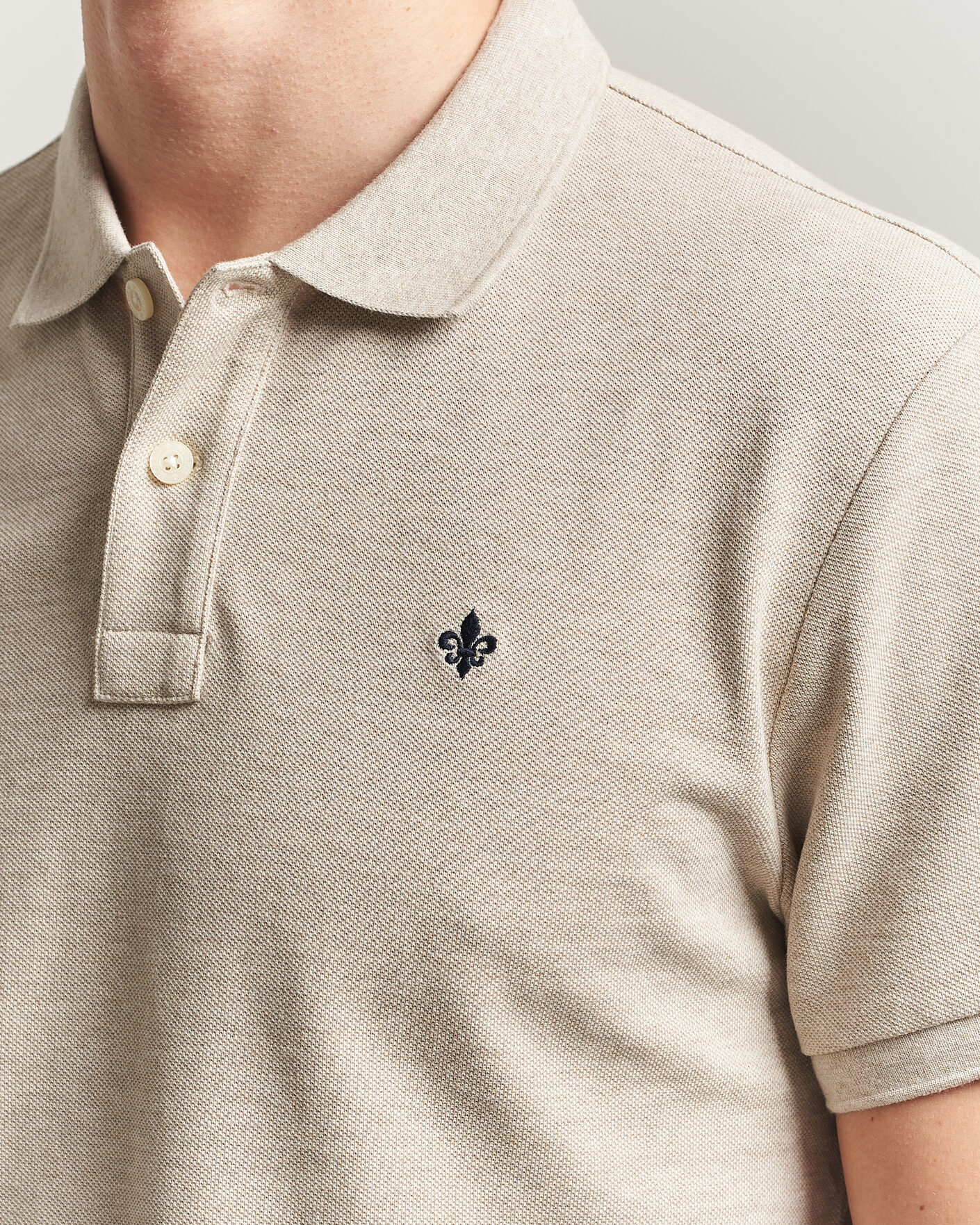 Heren | Polo's | Morris | New Pique Khaki