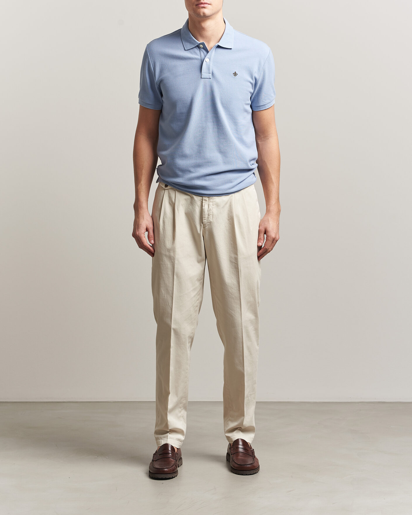 Heren | Polo's | Morris | New Pique Light Blue