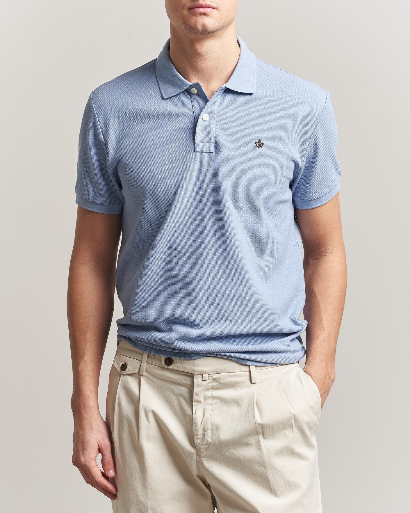 Heren | Polo's | Morris | New Pique Light Blue