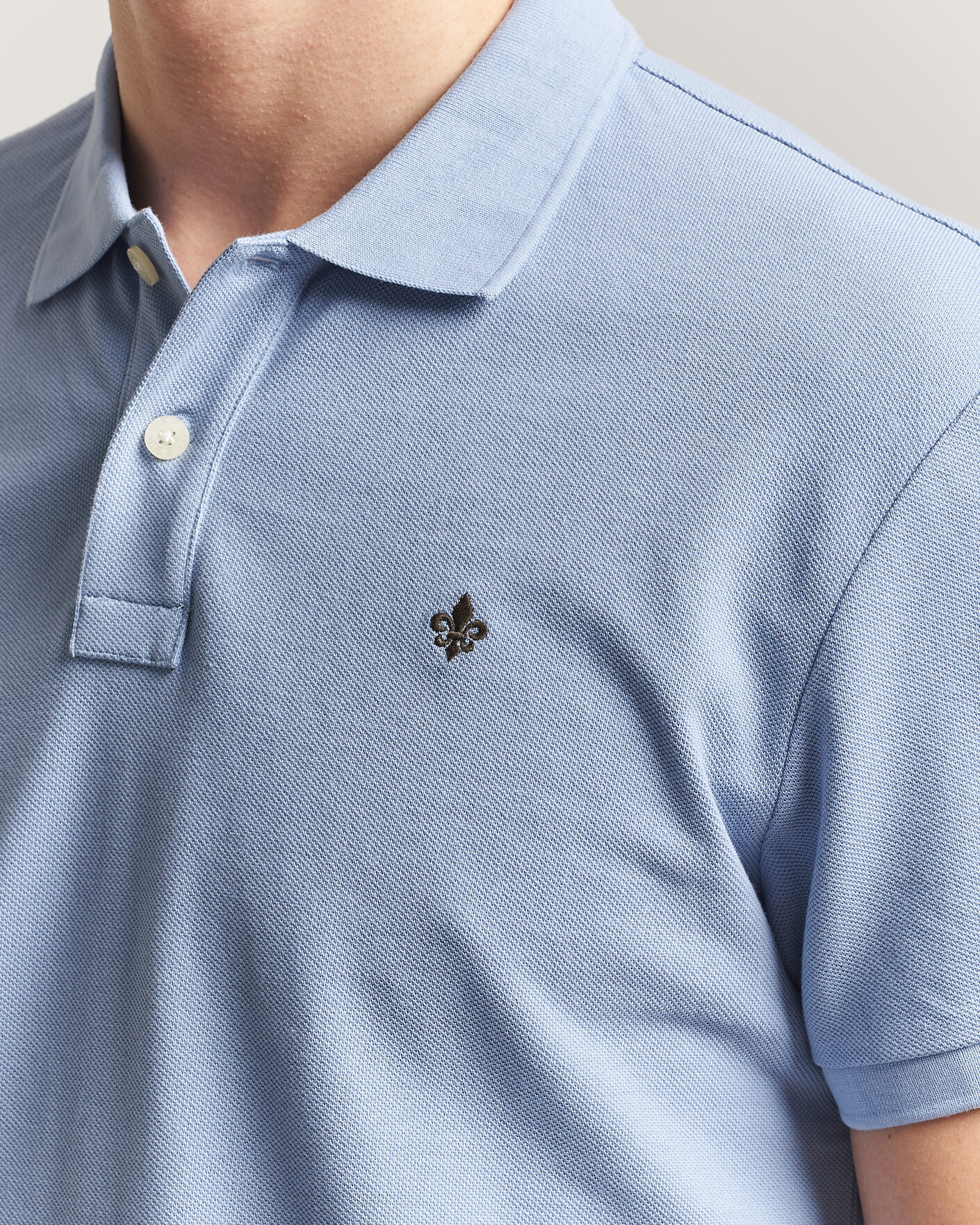 Heren | Polo's | Morris | New Pique Light Blue