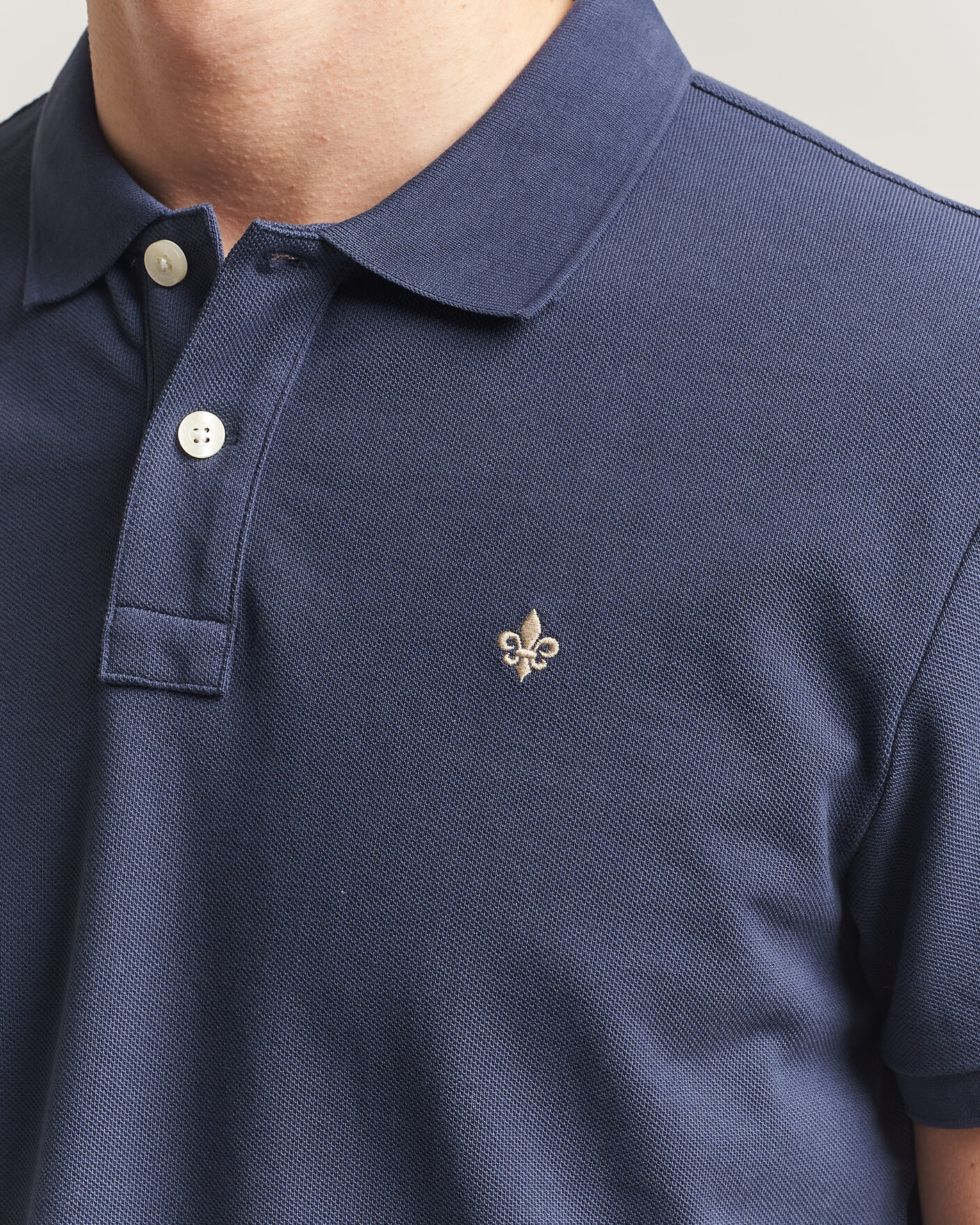 Heren | Polo's | Morris | New Pique Dark Blue