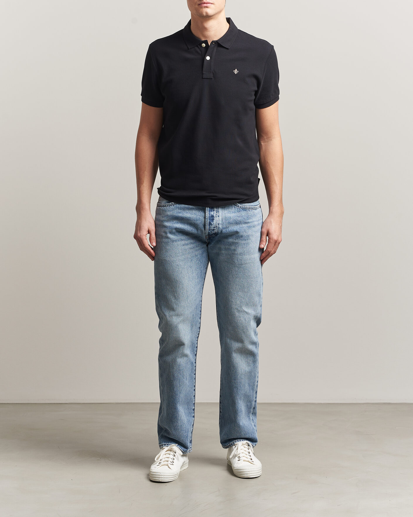 Heren | Polo's | Morris | New Pique Black