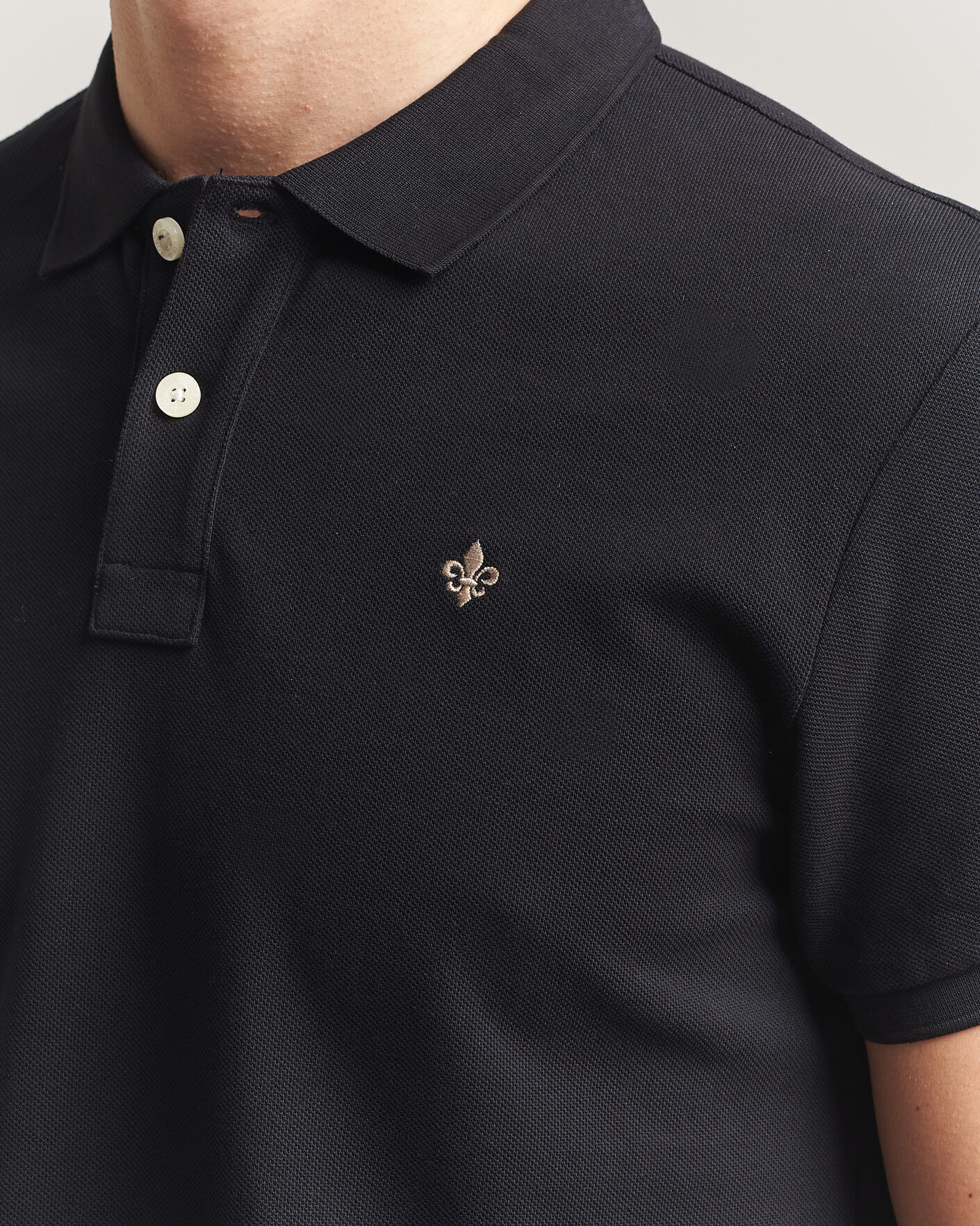 Heren | Polo's | Morris | New Pique Black