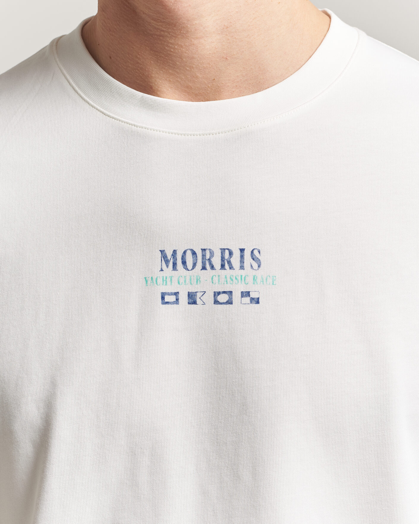 Heren | T-shirts | Morris | Nevile T-Shirt White