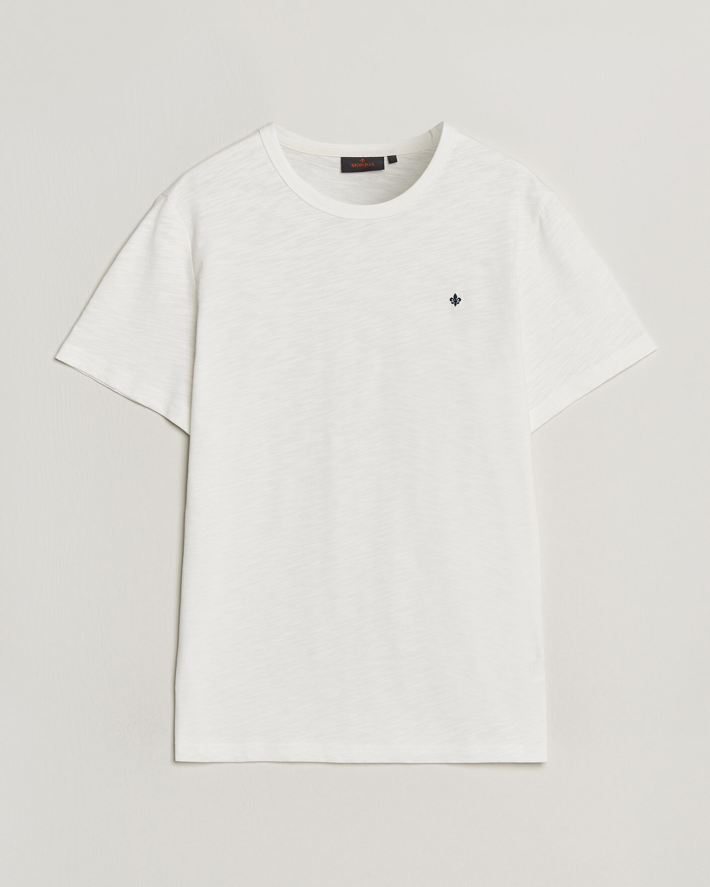 Heren | T-shirts | Morris | Watson Slub T-Shirt Off White