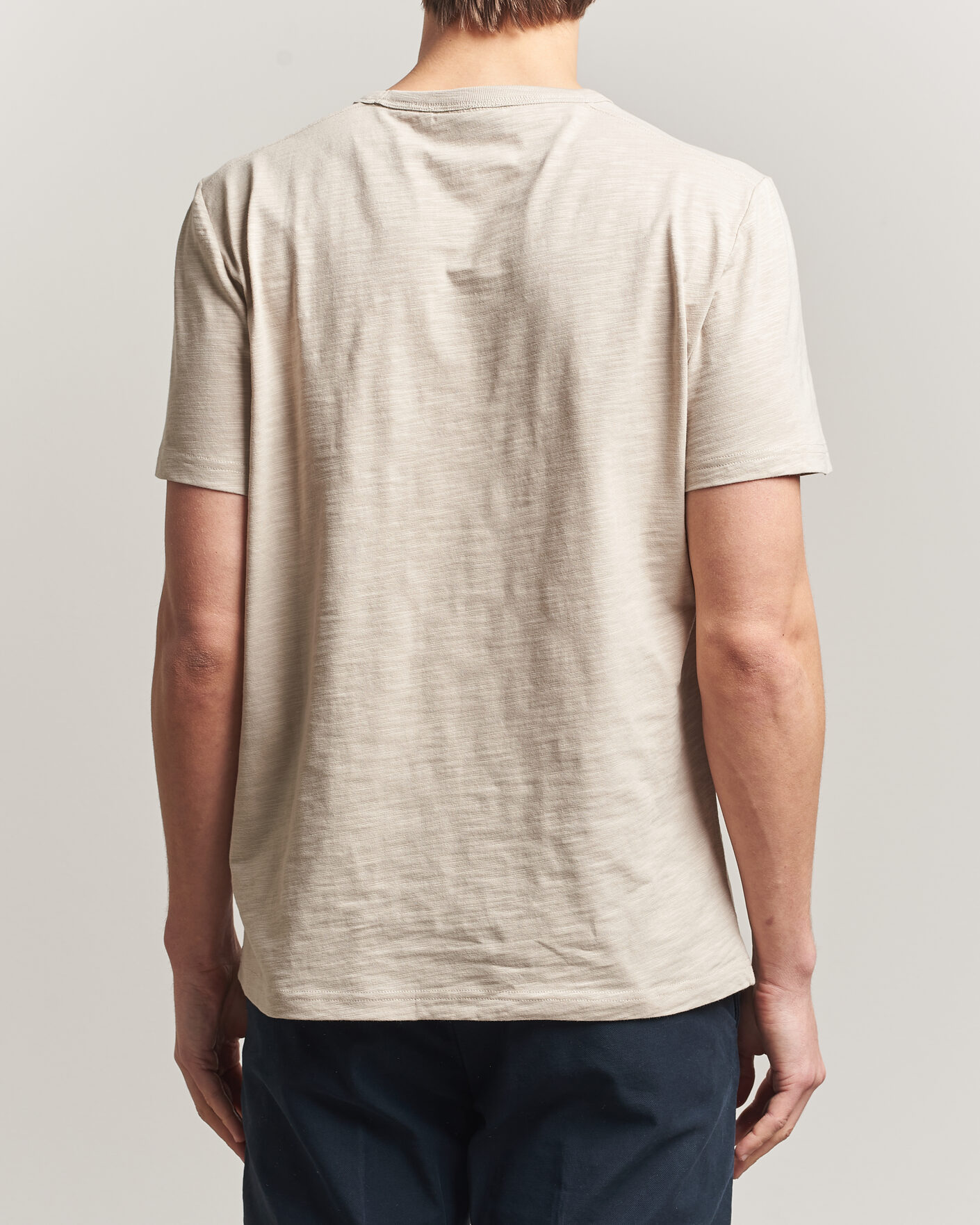 Heren | T-shirts | Morris | Watson Slub T-Shirt Khaki