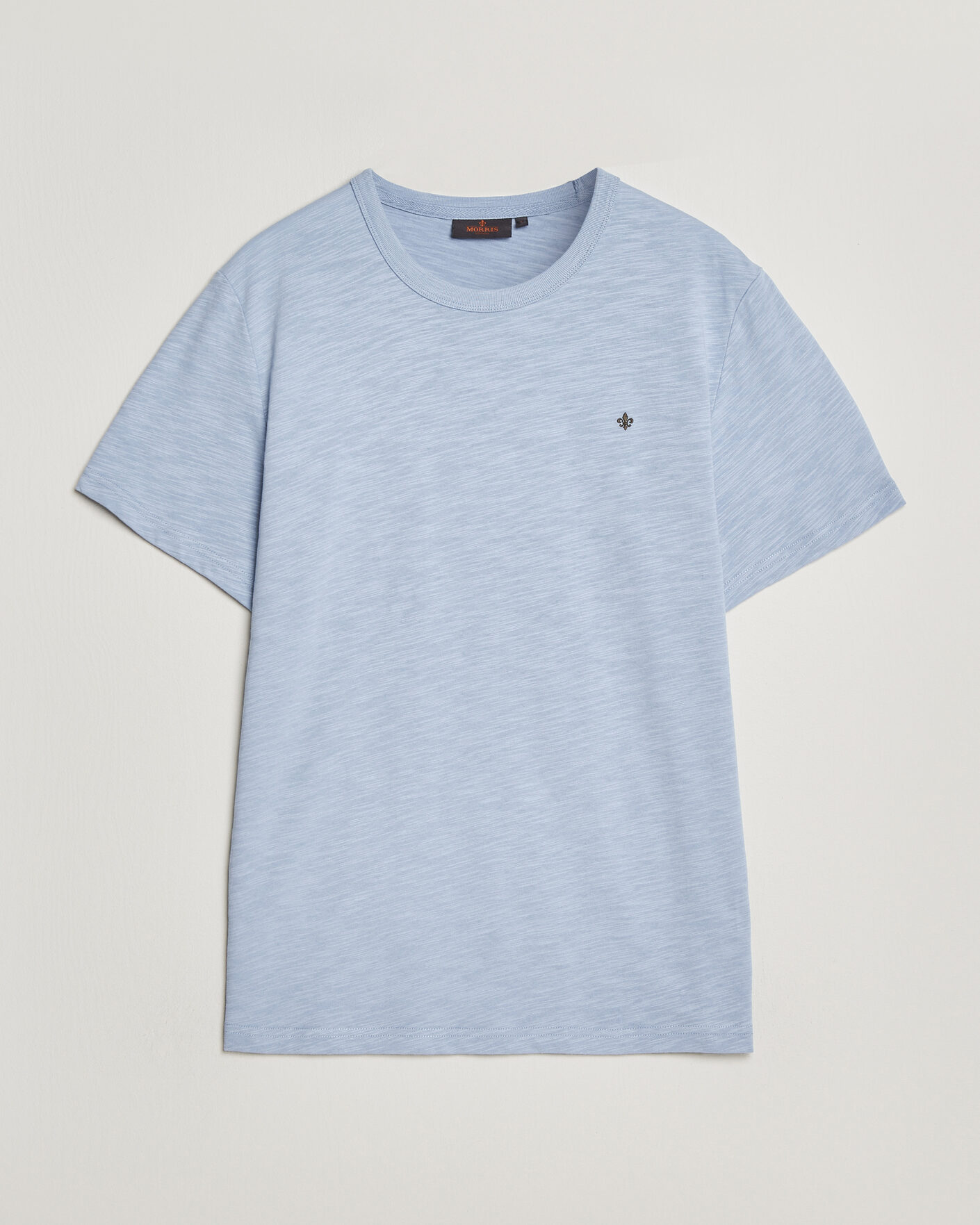Heren | T-shirts | Morris | Watson Slub T-Shirt Light Blue