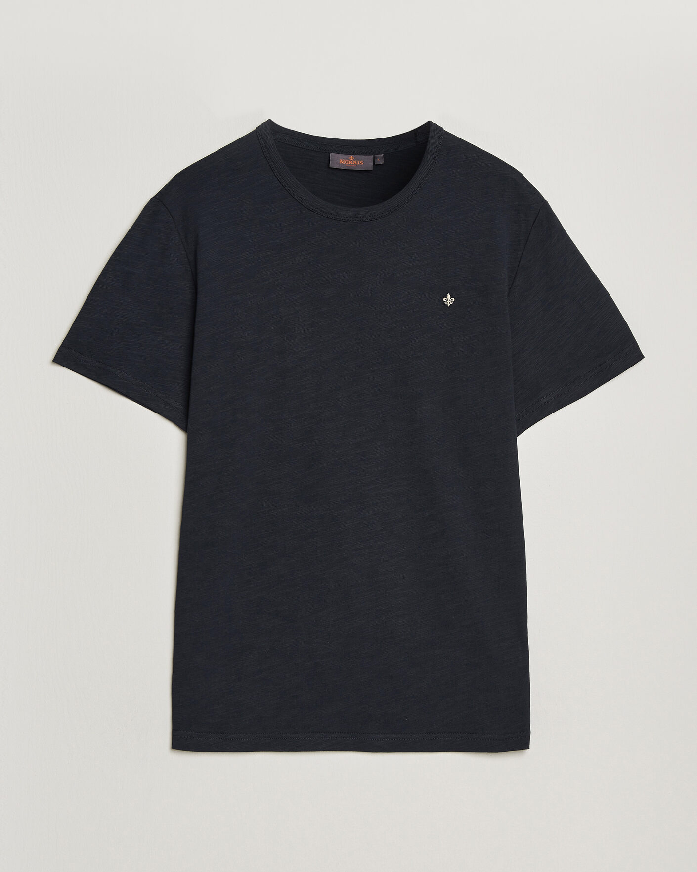 Heren | T-shirts | Morris | Watson Slub T-Shirt Dark Blue