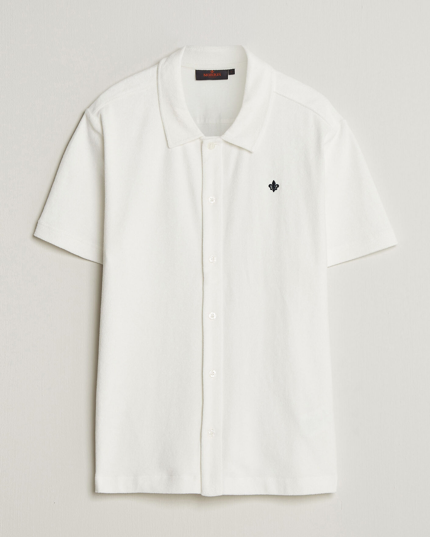 Heren | Polo's | Morris | Lily Terry Shirt Off White