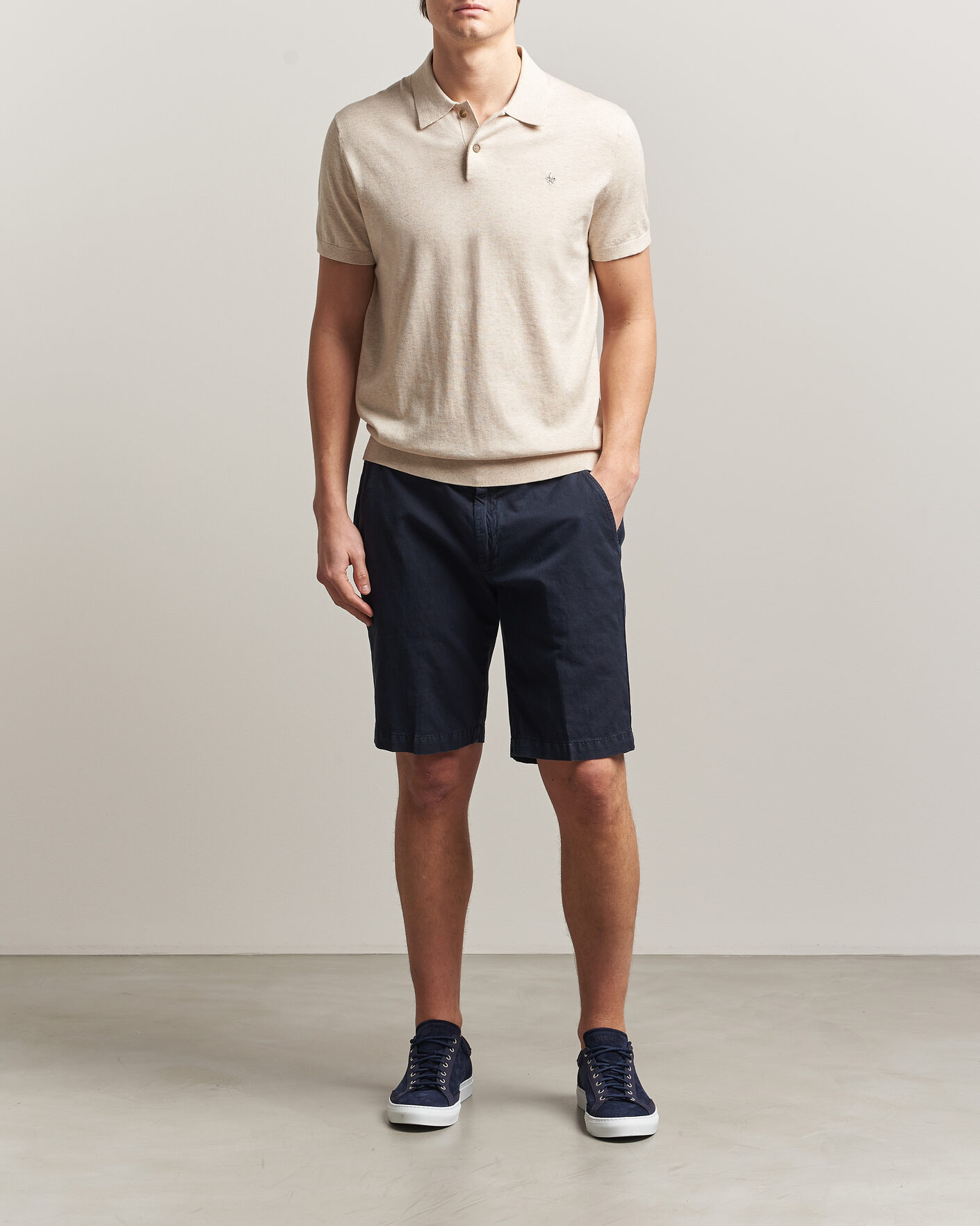 Heren | Polo's | Morris | Riley Short Sleeve Polo Khaki
