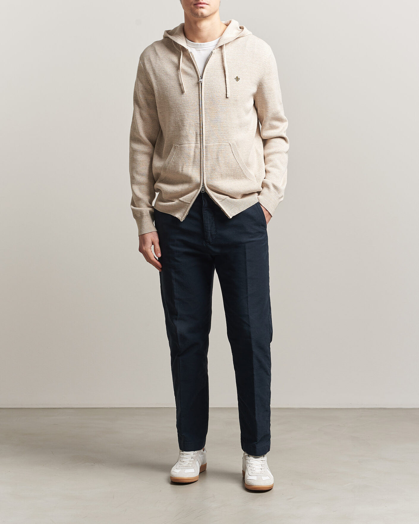 Heren | Truien | Morris | Randall Full-Zip Hoodie Khaki