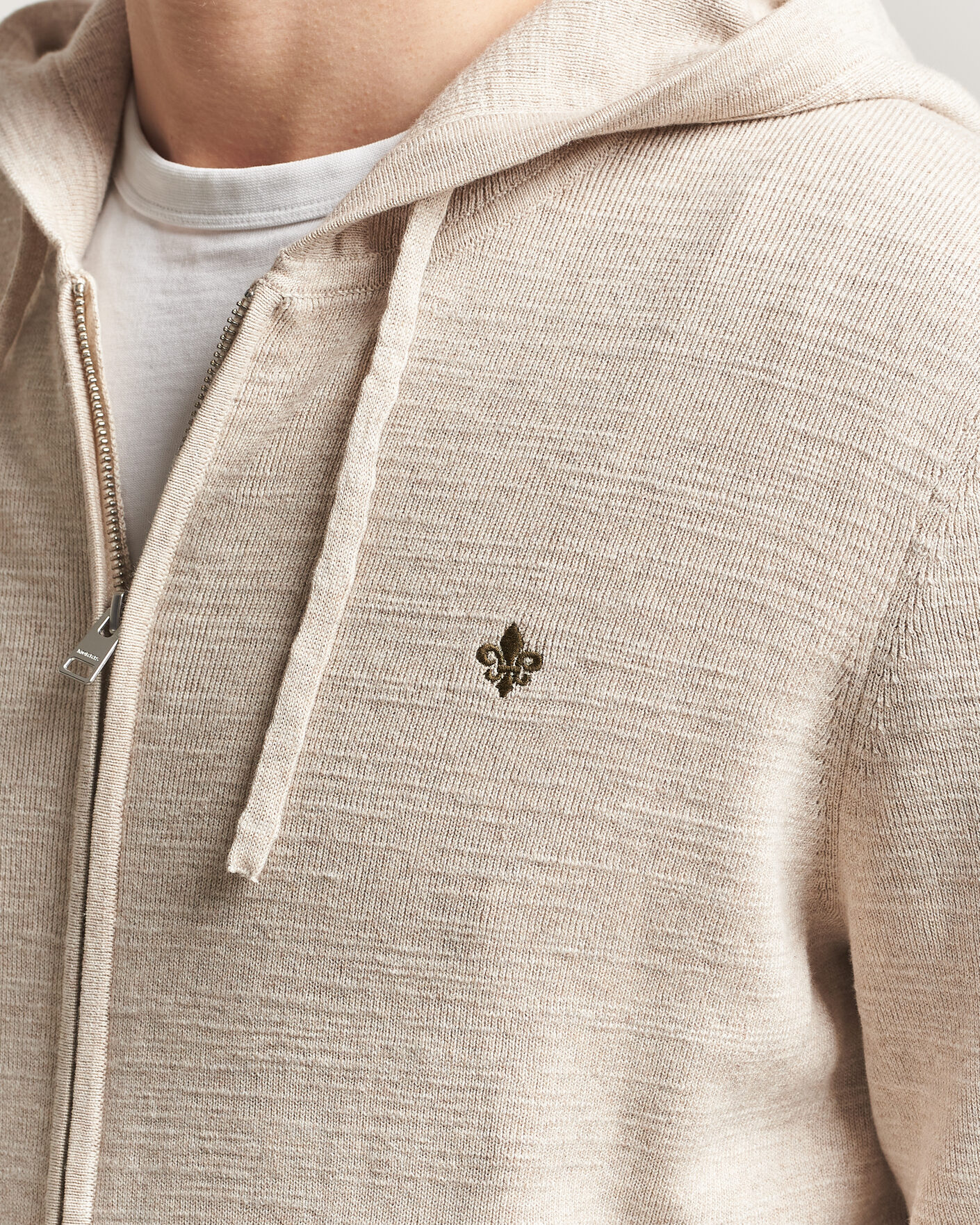 Heren | Truien | Morris | Randall Full-Zip Hoodie Khaki