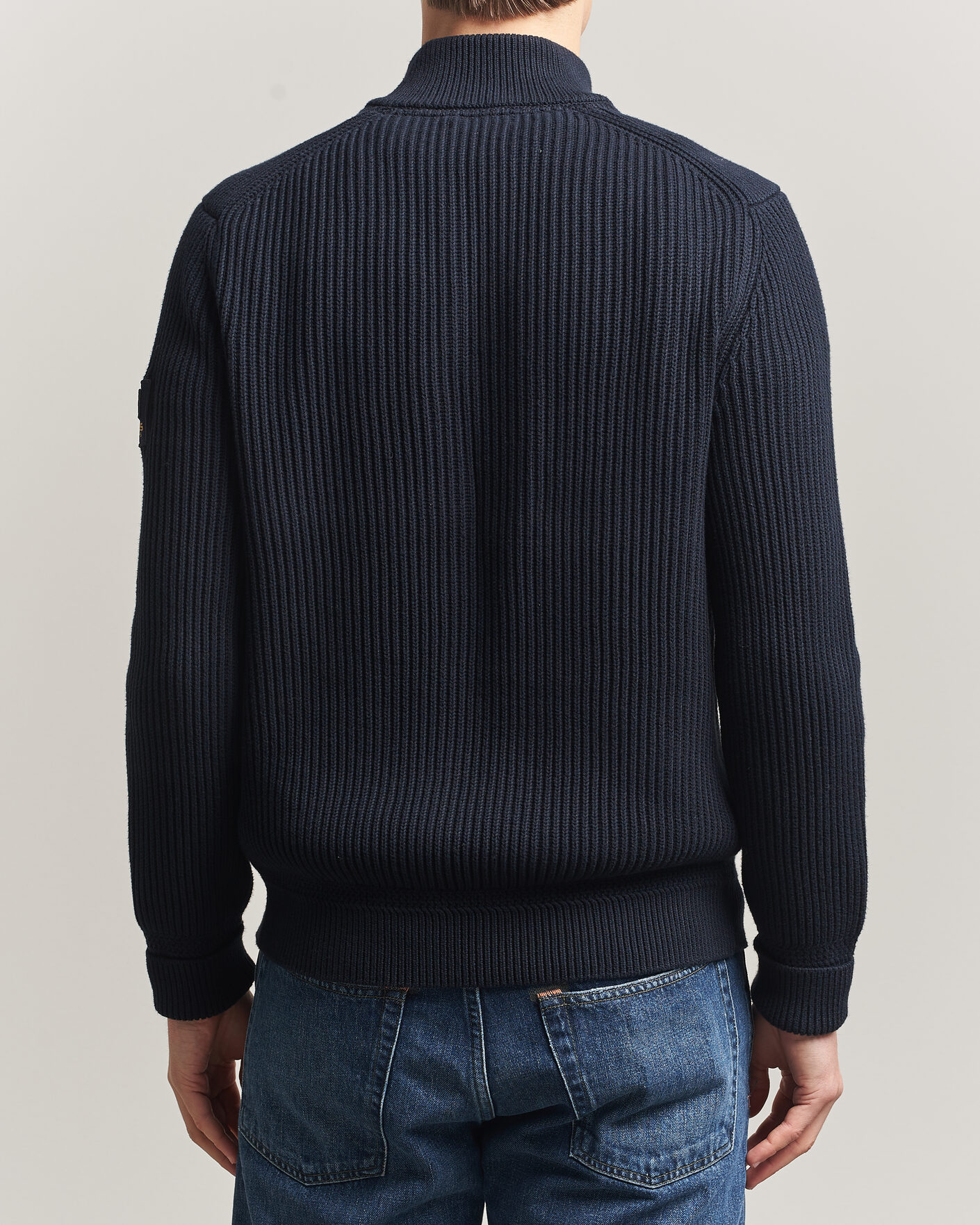 Heren | Truien | Morris | Brenton Half-Zip Navy