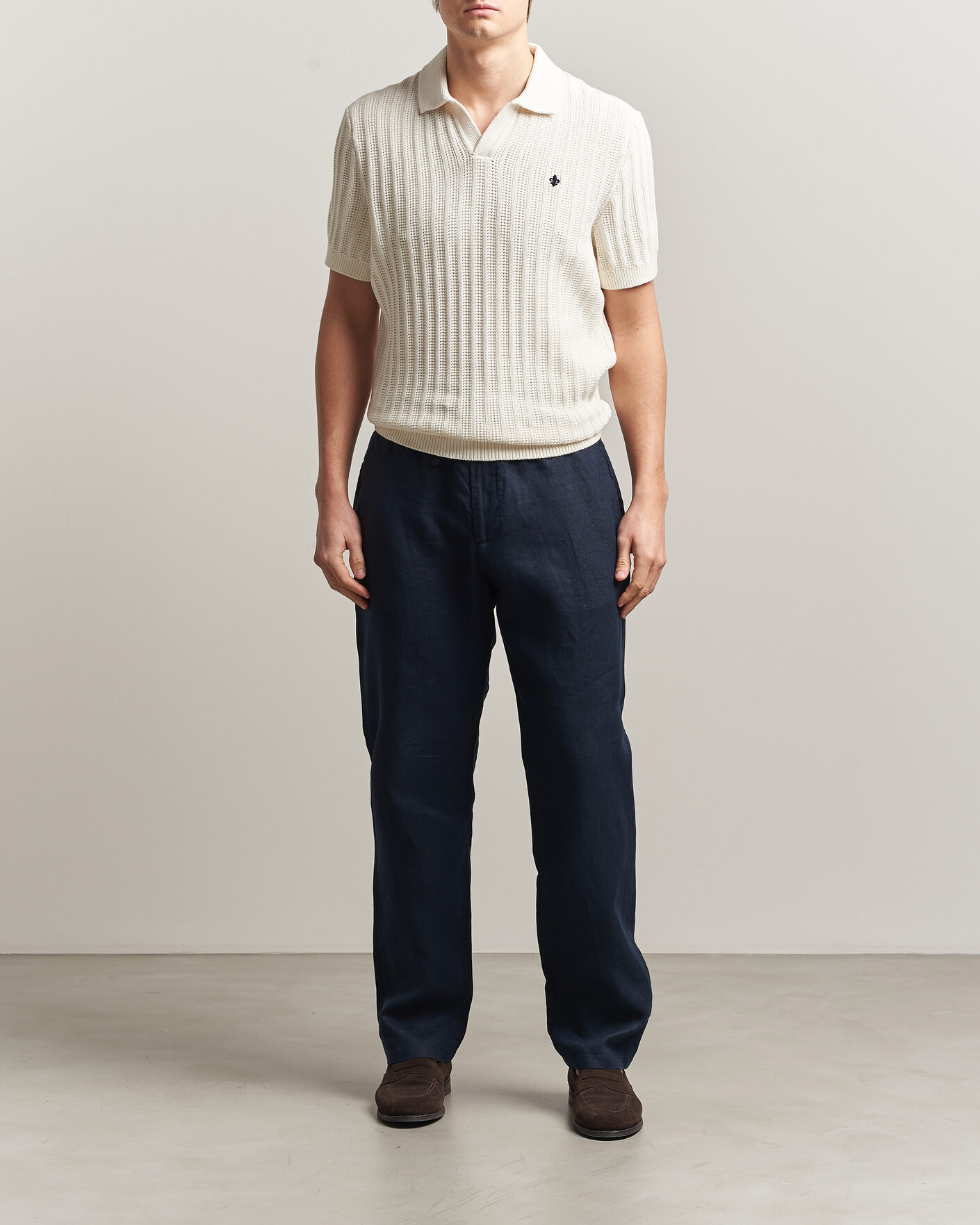 Heren | Polo's | Morris | Baldwin Resort Polo Off White