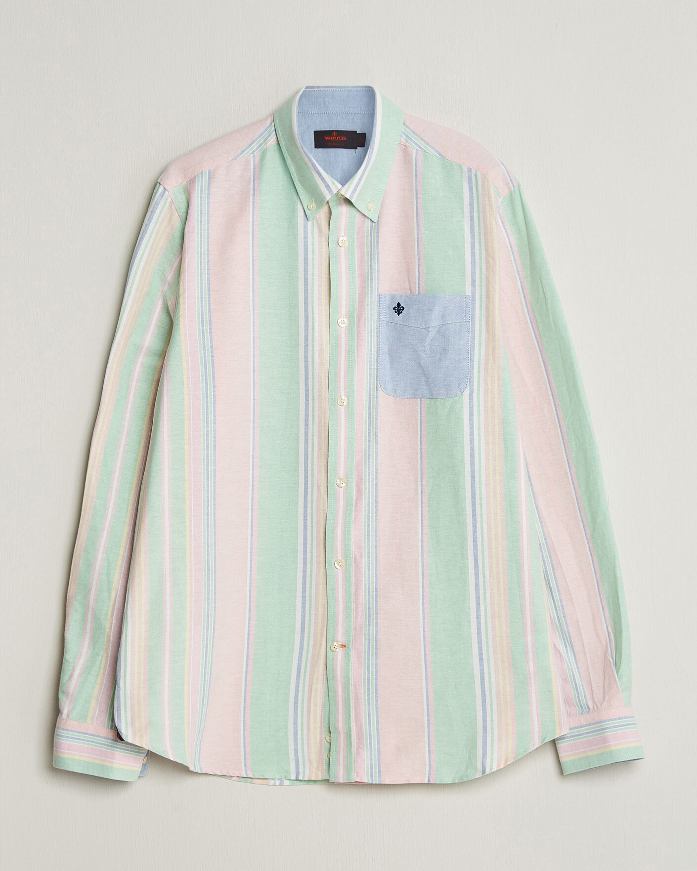 Heren | Overhemden | Morris | Happy Oxford Shirt Multi