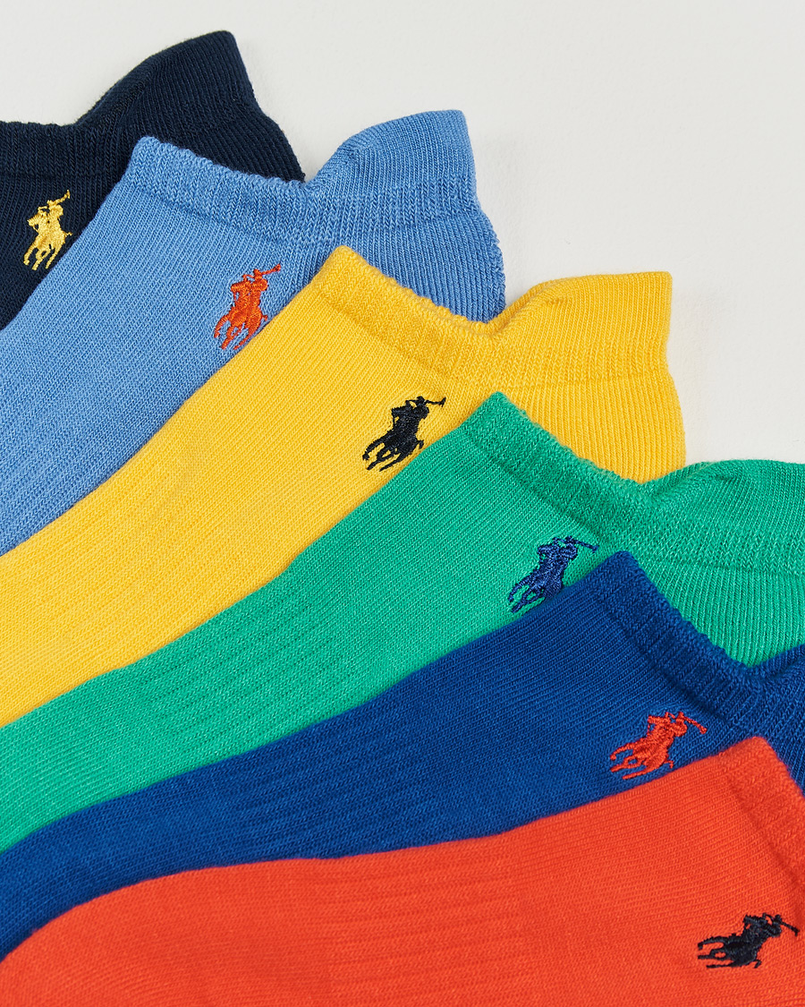 Heren | Ondergoed | Polo Ralph Lauren | 6-Pack Sneaker Sock Multi