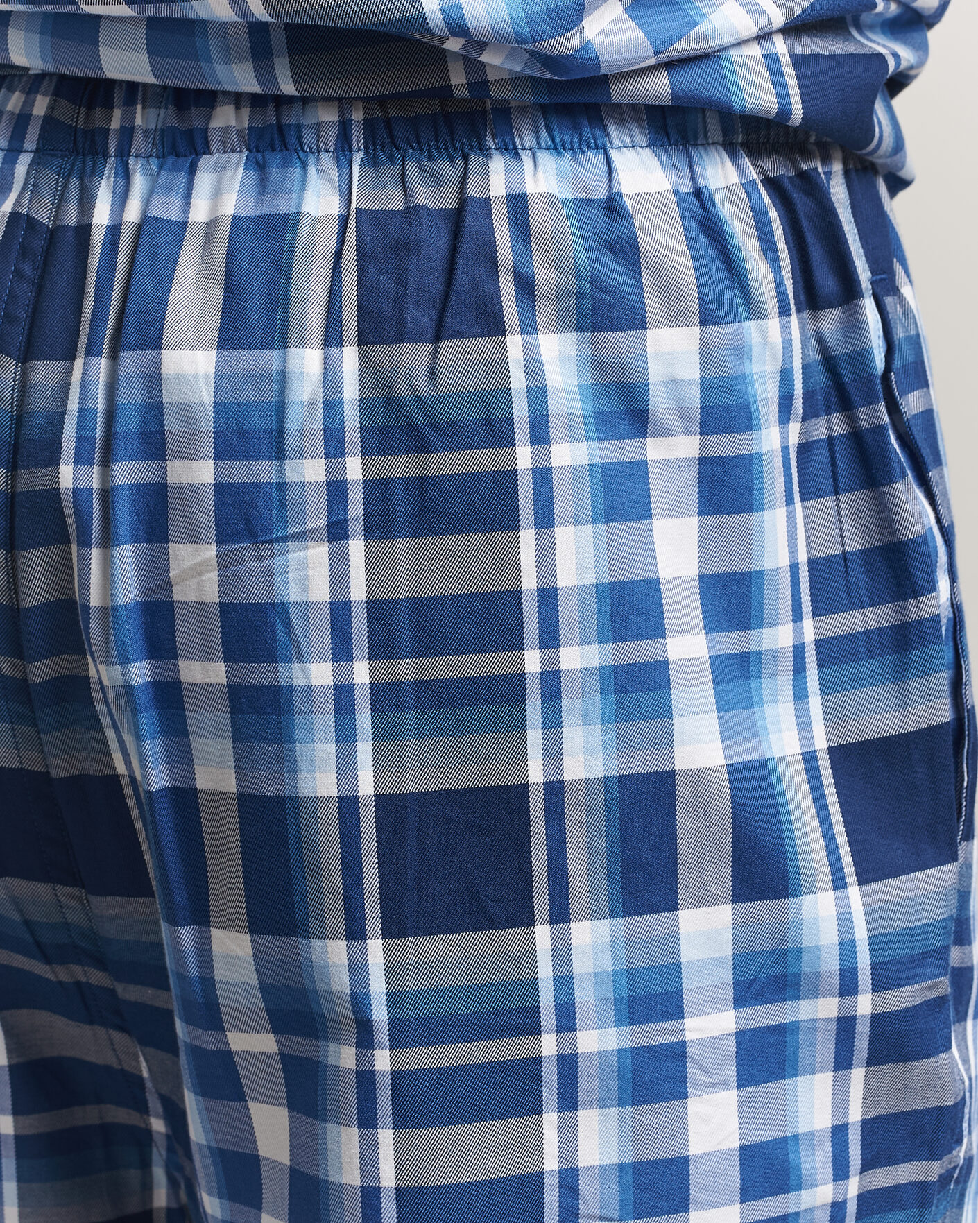 Heren | Pyjama's en gewaden | Polo Ralph Lauren | Cotton Checked Pyjama Set Blue Multi