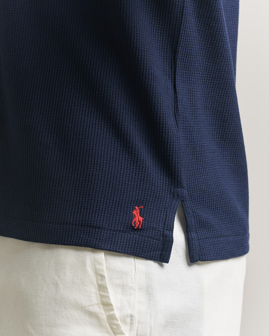 Heren | Pyjama's en gewaden | Polo Ralph Lauren | Waffle Henley Loungewear Cruise Navy