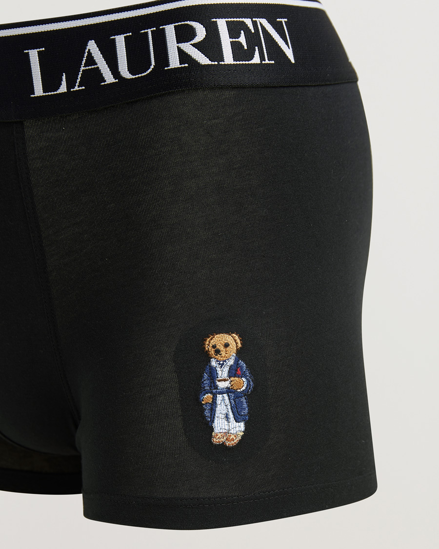 Heren | Ondergoed | Polo Ralph Lauren | Cotton Bear Trunk Polo Black