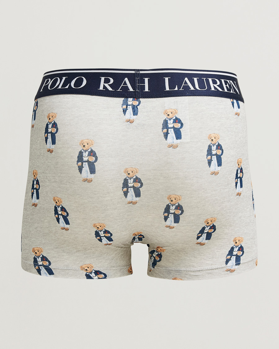 Heren | Ondergoed | Polo Ralph Lauren | 2-Pack Cotton Trunk Navy/Taylor Heather