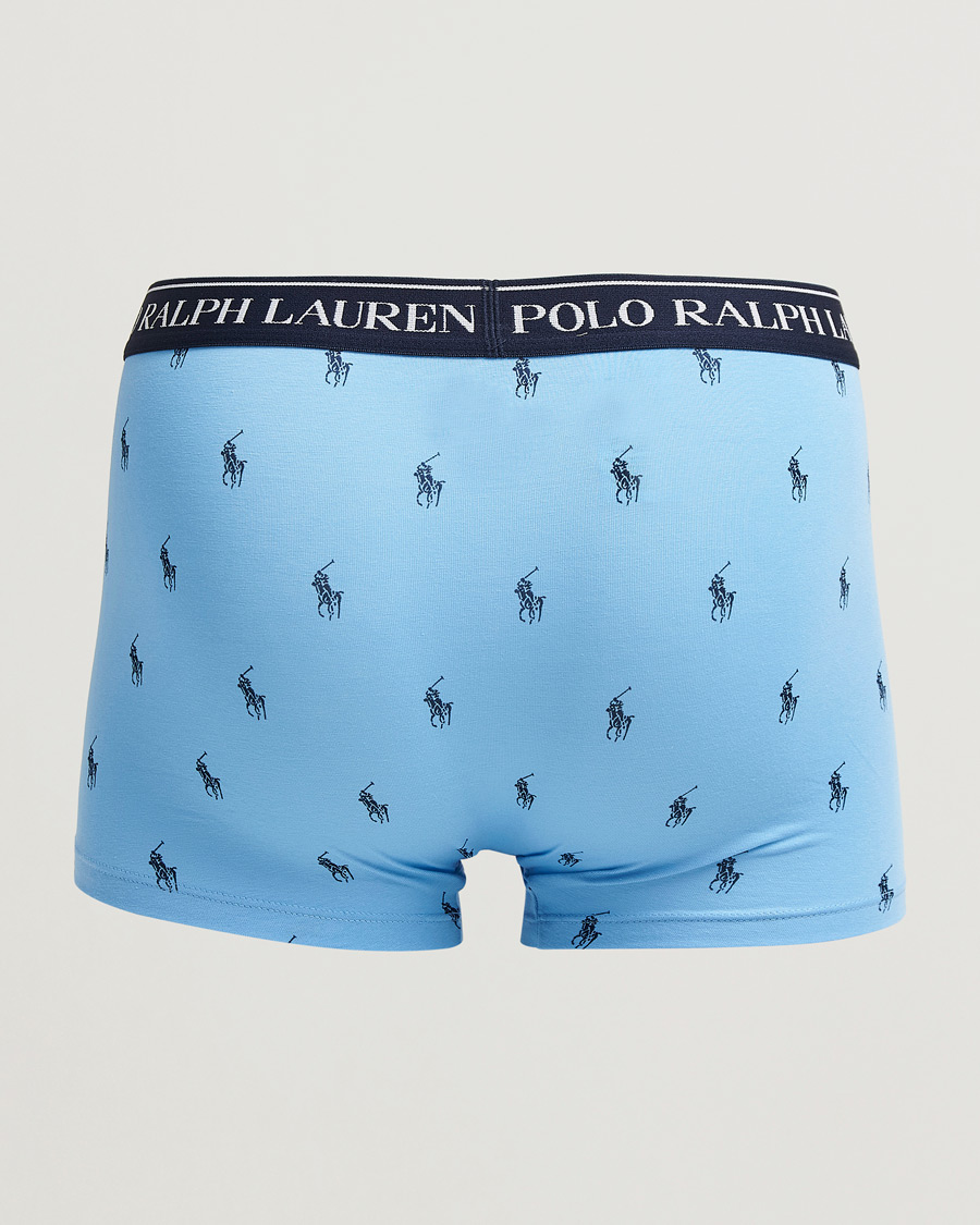 Heren | Ondergoed | Polo Ralph Lauren | 3-Pack Trunk Navy/Pink/Blue