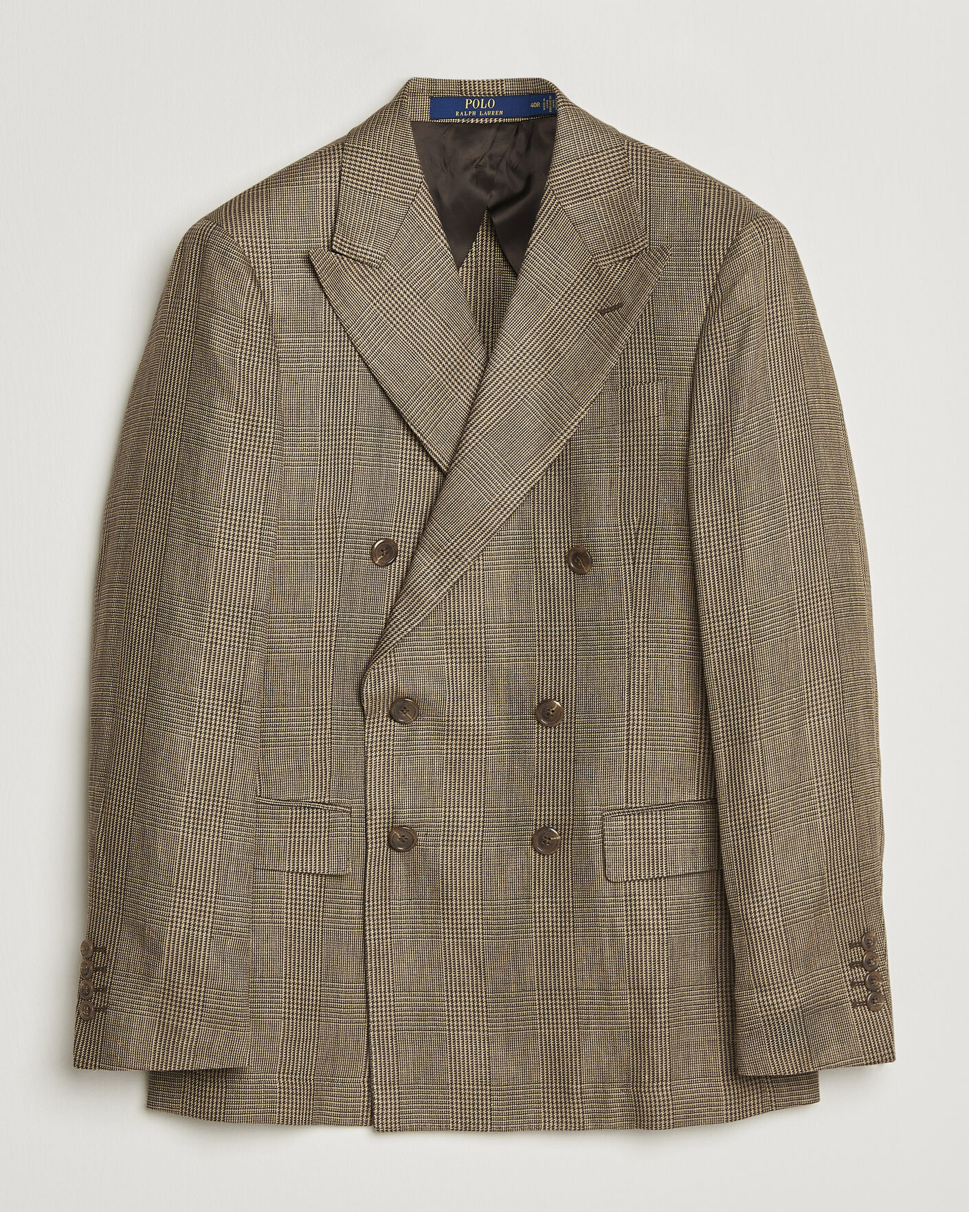 Heren | Blazers | Polo Ralph Lauren | Mini Glenplaid DB Blazer Sage Multi