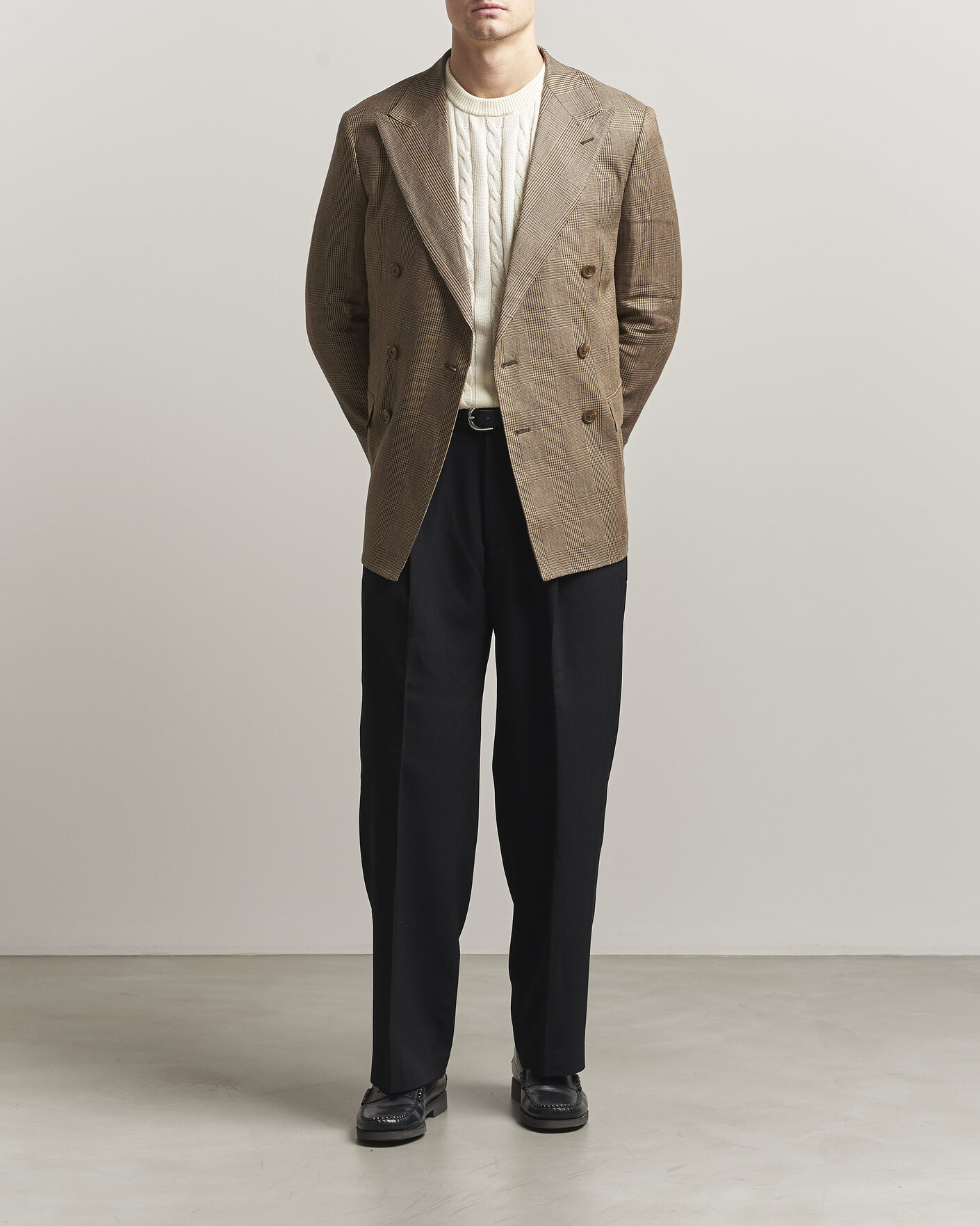 Heren | Blazers | Polo Ralph Lauren | Mini Glenplaid DB Blazer Sage Multi