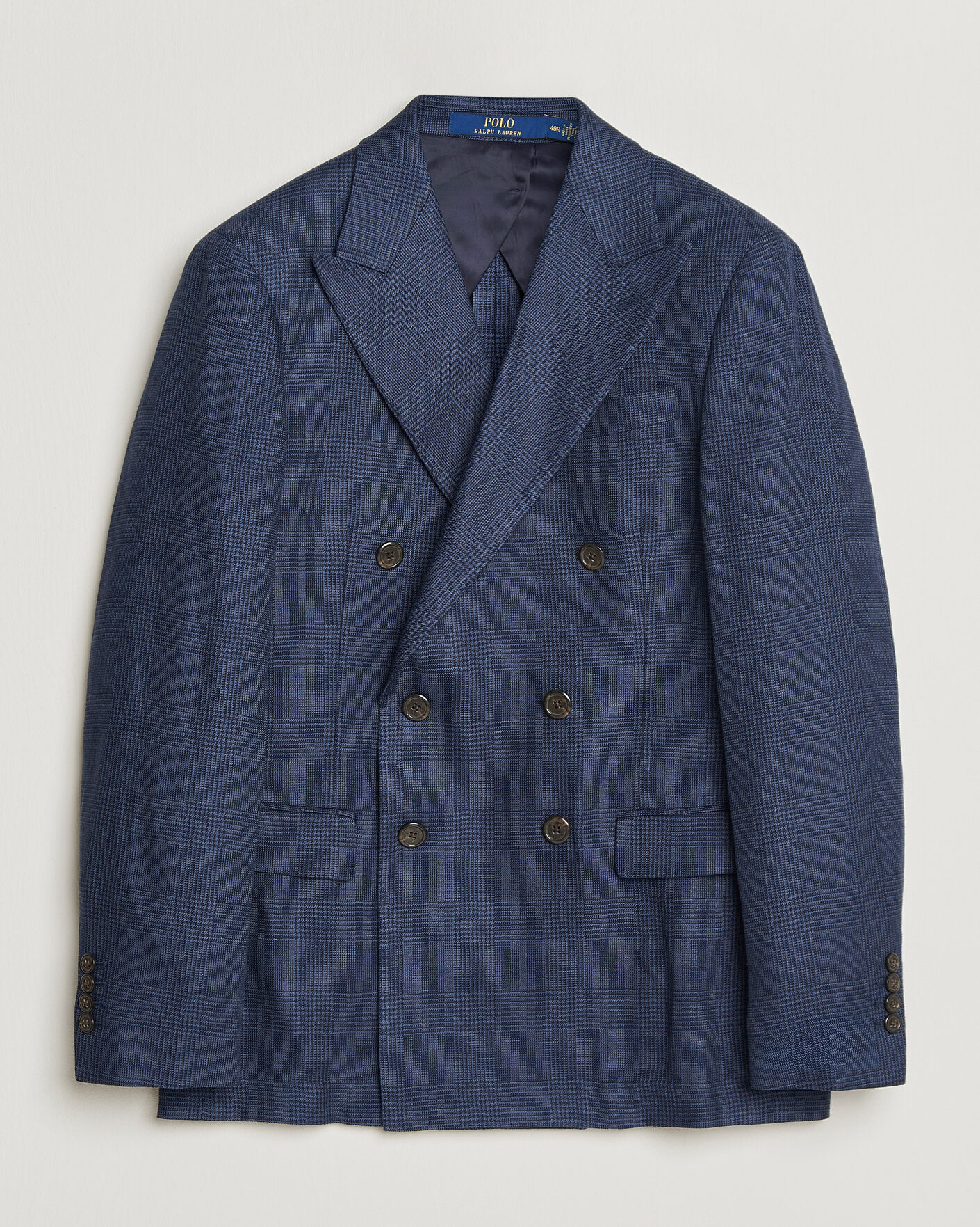 Heren | Blazers | Polo Ralph Lauren | Mini Glenplaid DB Blazer Spring Navy