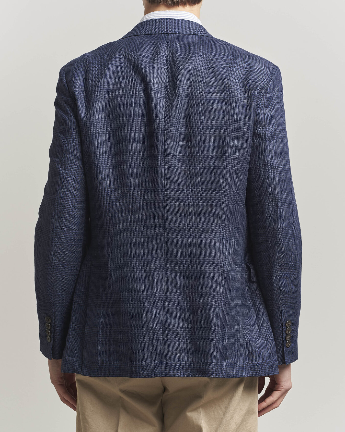 Heren | Blazers | Polo Ralph Lauren | Mini Glenplaid DB Blazer Spring Navy