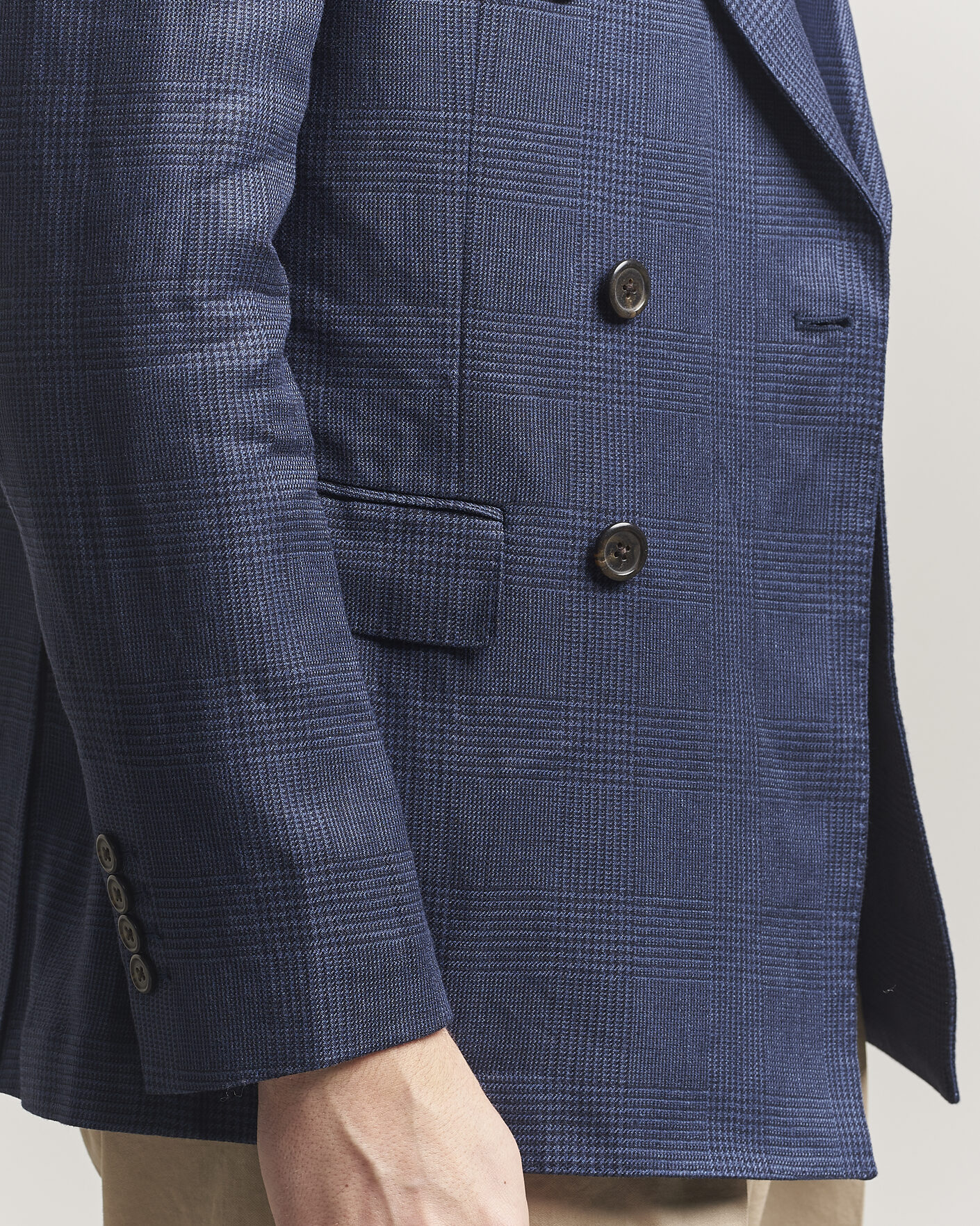 Heren | Blazers | Polo Ralph Lauren | Mini Glenplaid DB Blazer Spring Navy