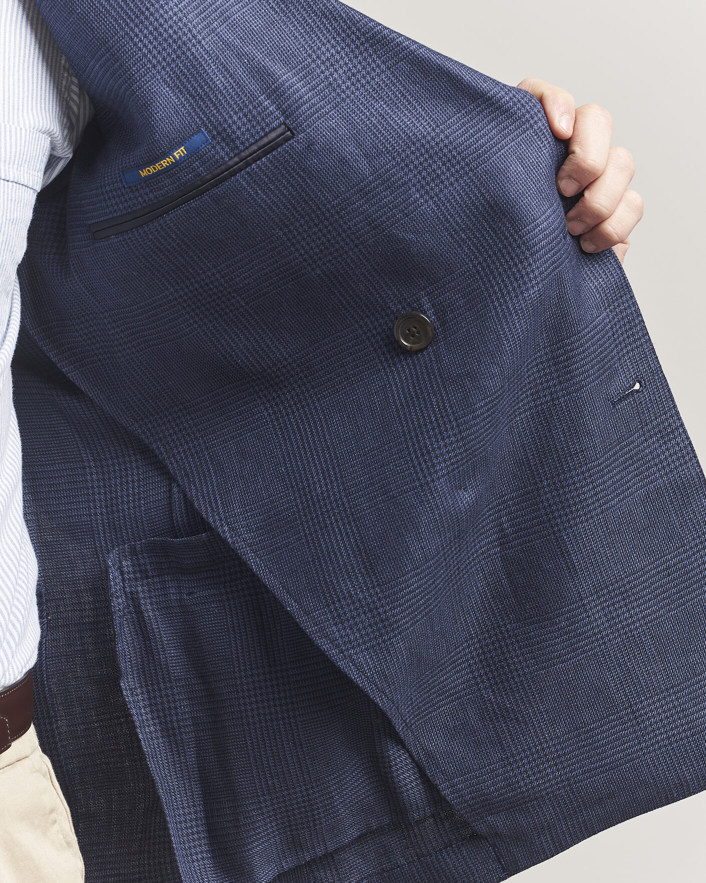 Heren | Blazers | Polo Ralph Lauren | Mini Glenplaid DB Blazer Spring Navy