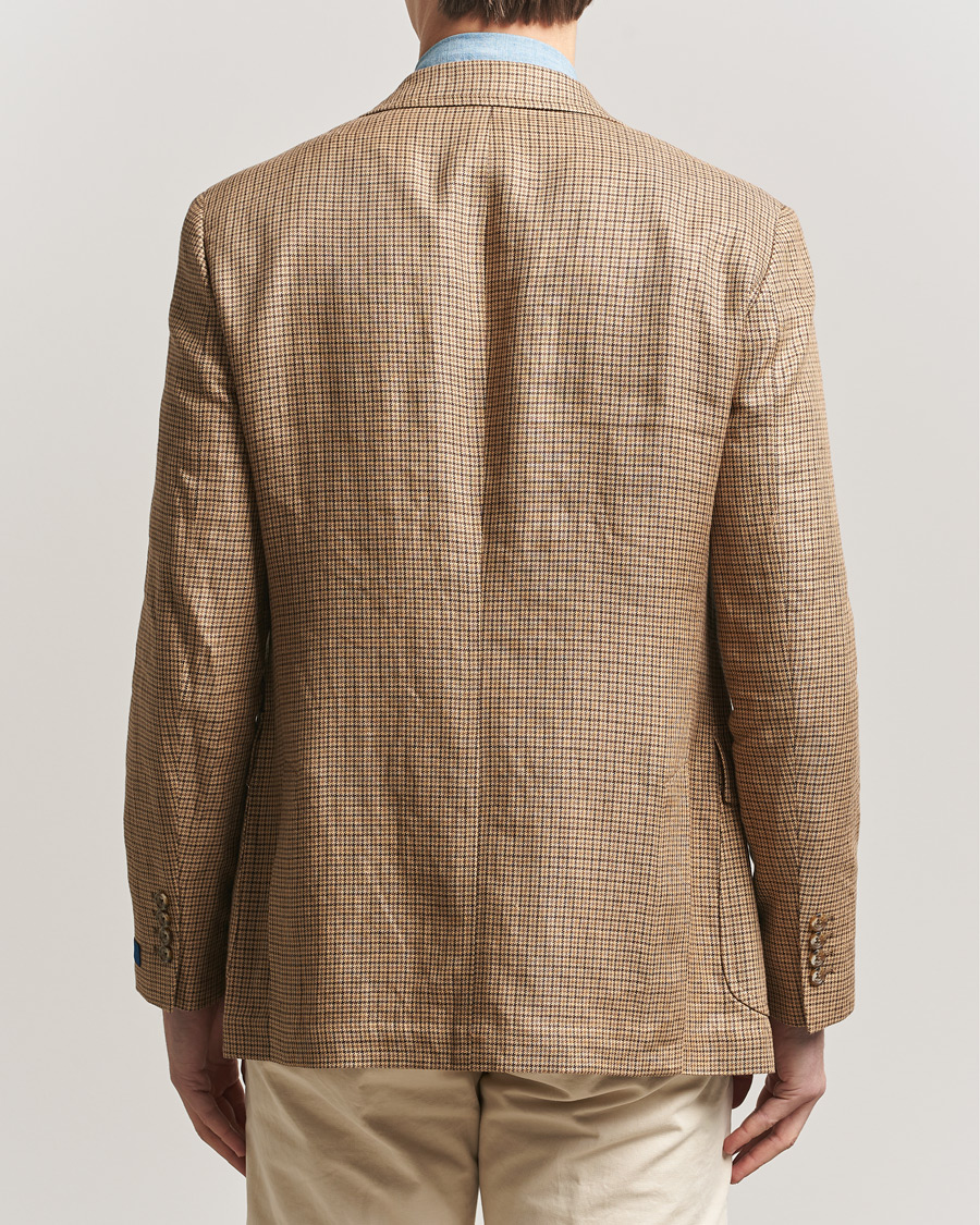 Heren | Blazers | Polo Ralph Lauren | Mini Guncheck Blazer Camel Multi