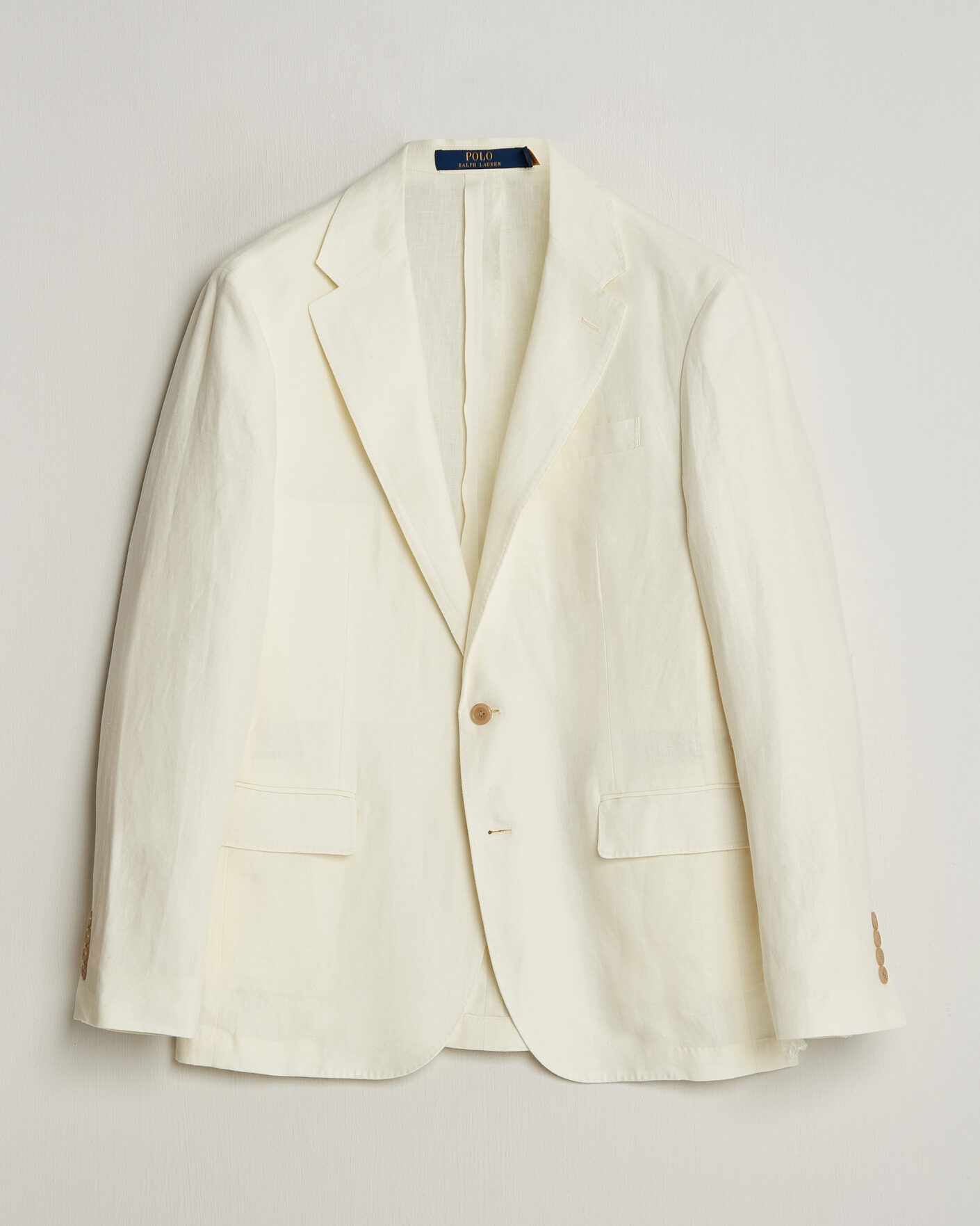 Polo Ralph Lauren Linen Sportcoat Cream | Man - CareOfCarl.nl