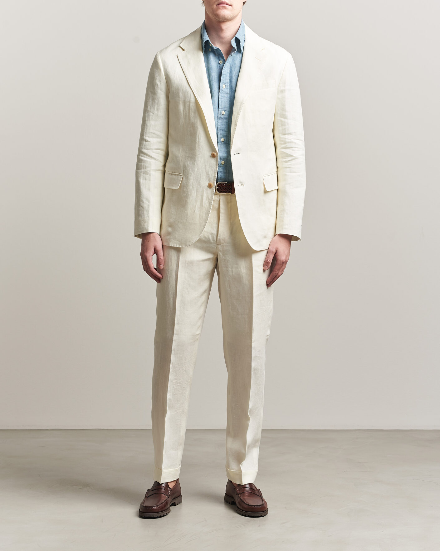 Polo Ralph Lauren Linen Sportcoat Cream | Man - CareOfCarl.nl