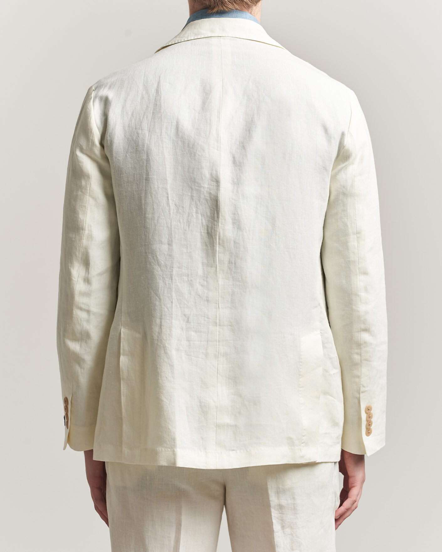 Polo Ralph Lauren Linen Sportcoat Cream | Man - CareOfCarl.nl