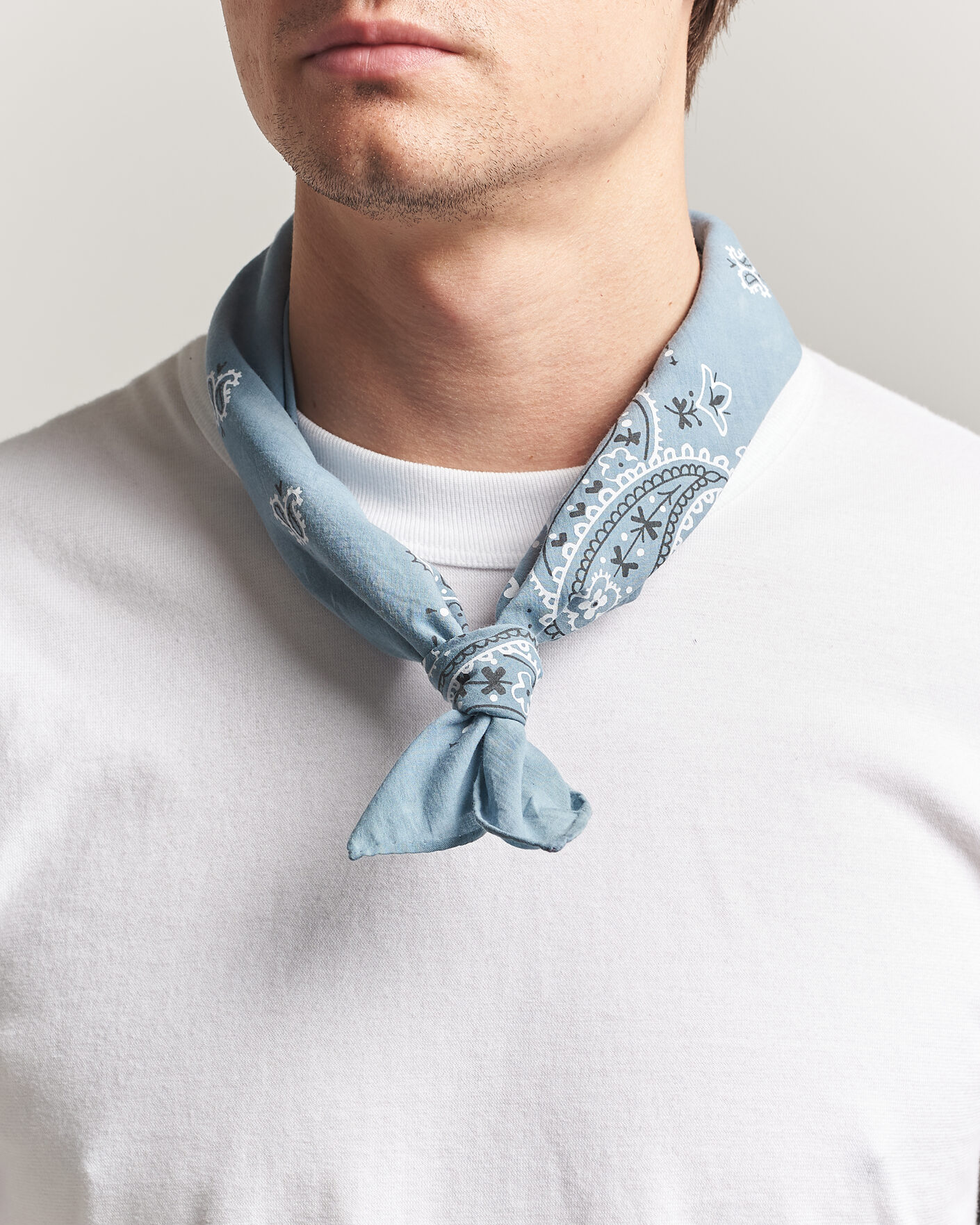 Heren | Sjaals | Polo Ralph Lauren | Cotton Printed Bandana Vessle Blue