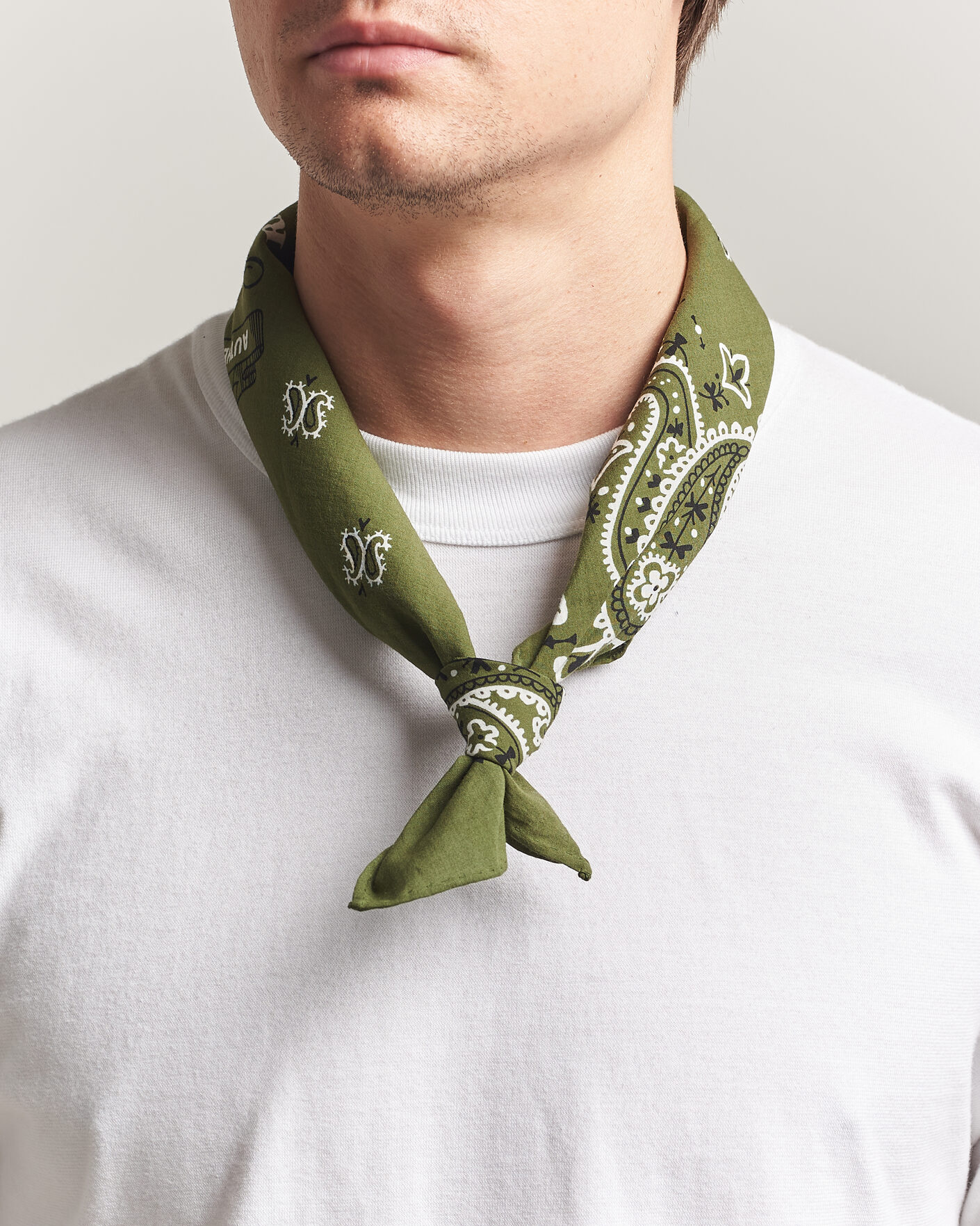 Heren | Sjaals | Polo Ralph Lauren | Cotton Printed Bandana Supply Olive