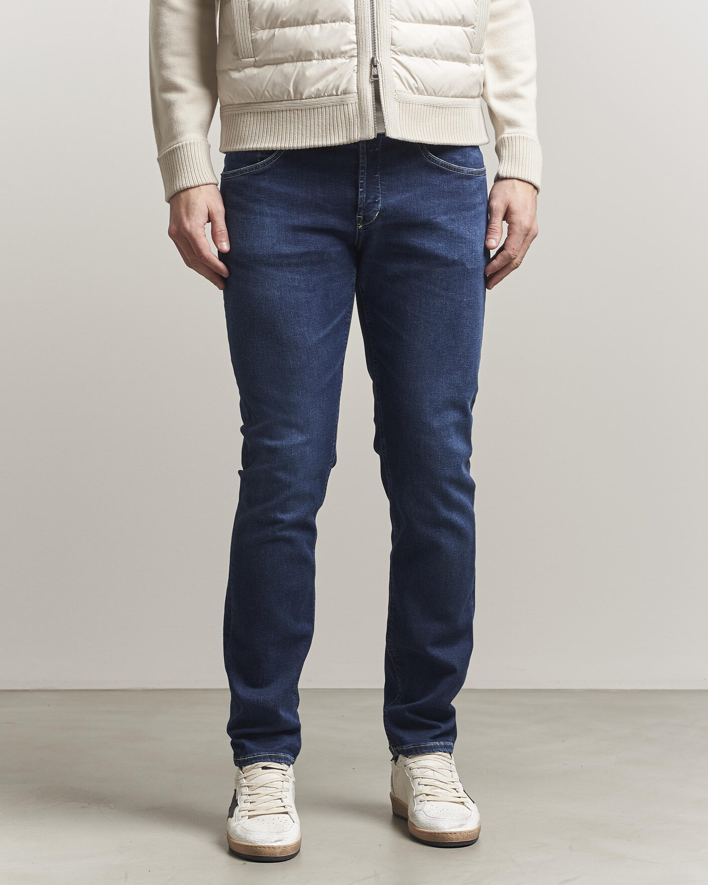 Heren | Jeans | Dondup | George Jeans Dark Blue