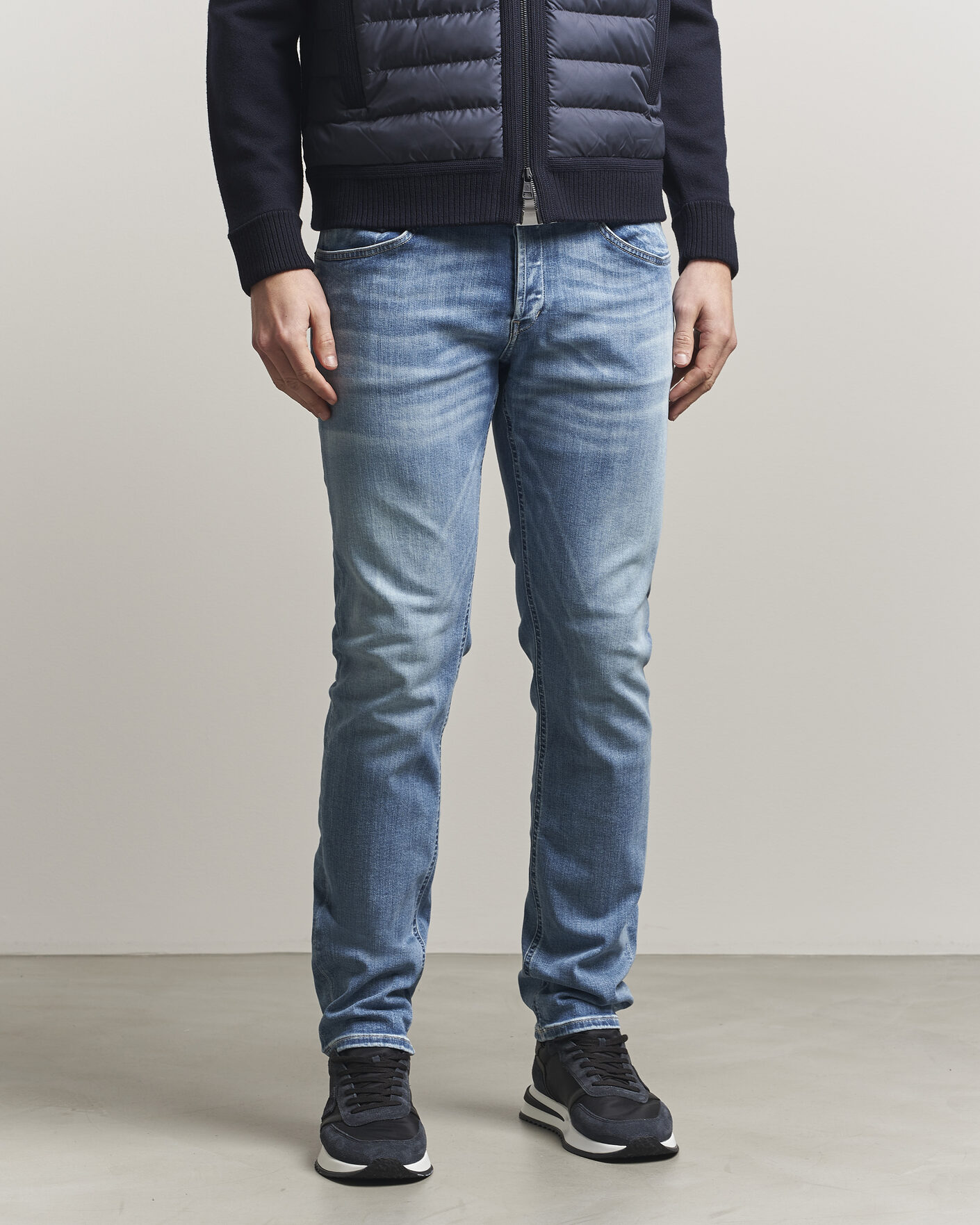 Heren | Jeans | Dondup | George Jeans Light Blue