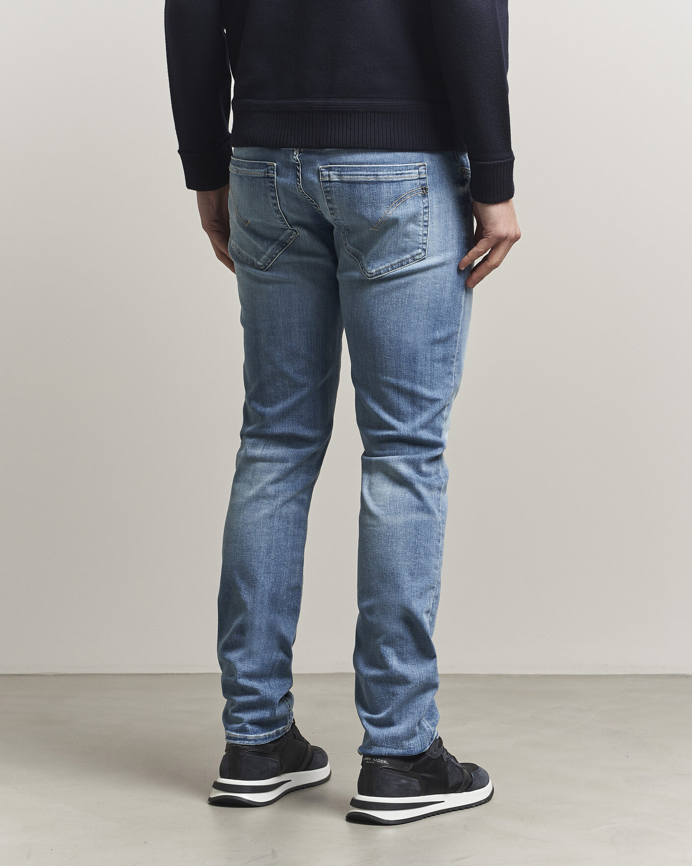 Heren | Jeans | Dondup | George Jeans Light Blue