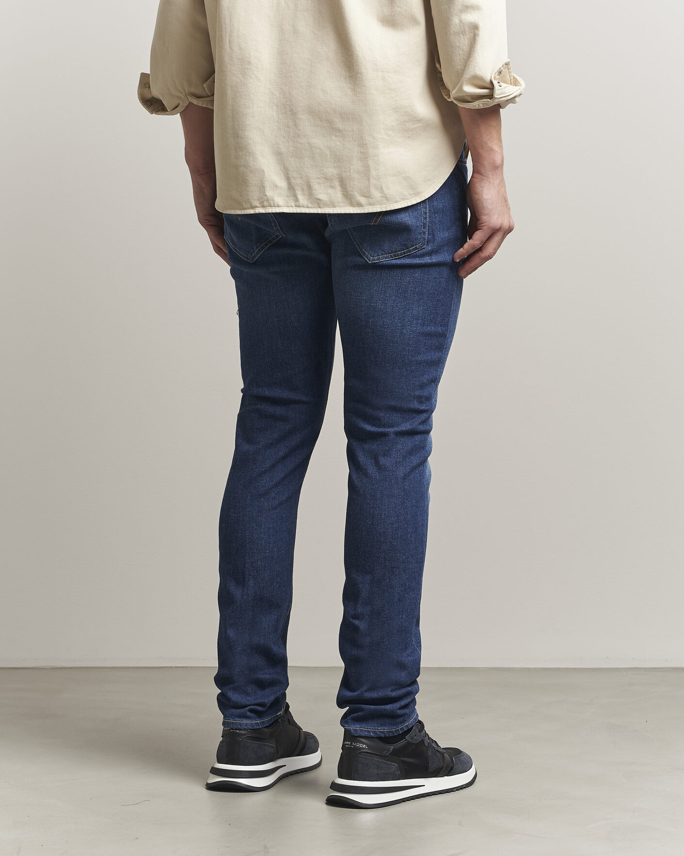 Heren | Jeans | Dondup | George Jeans Dark Blue