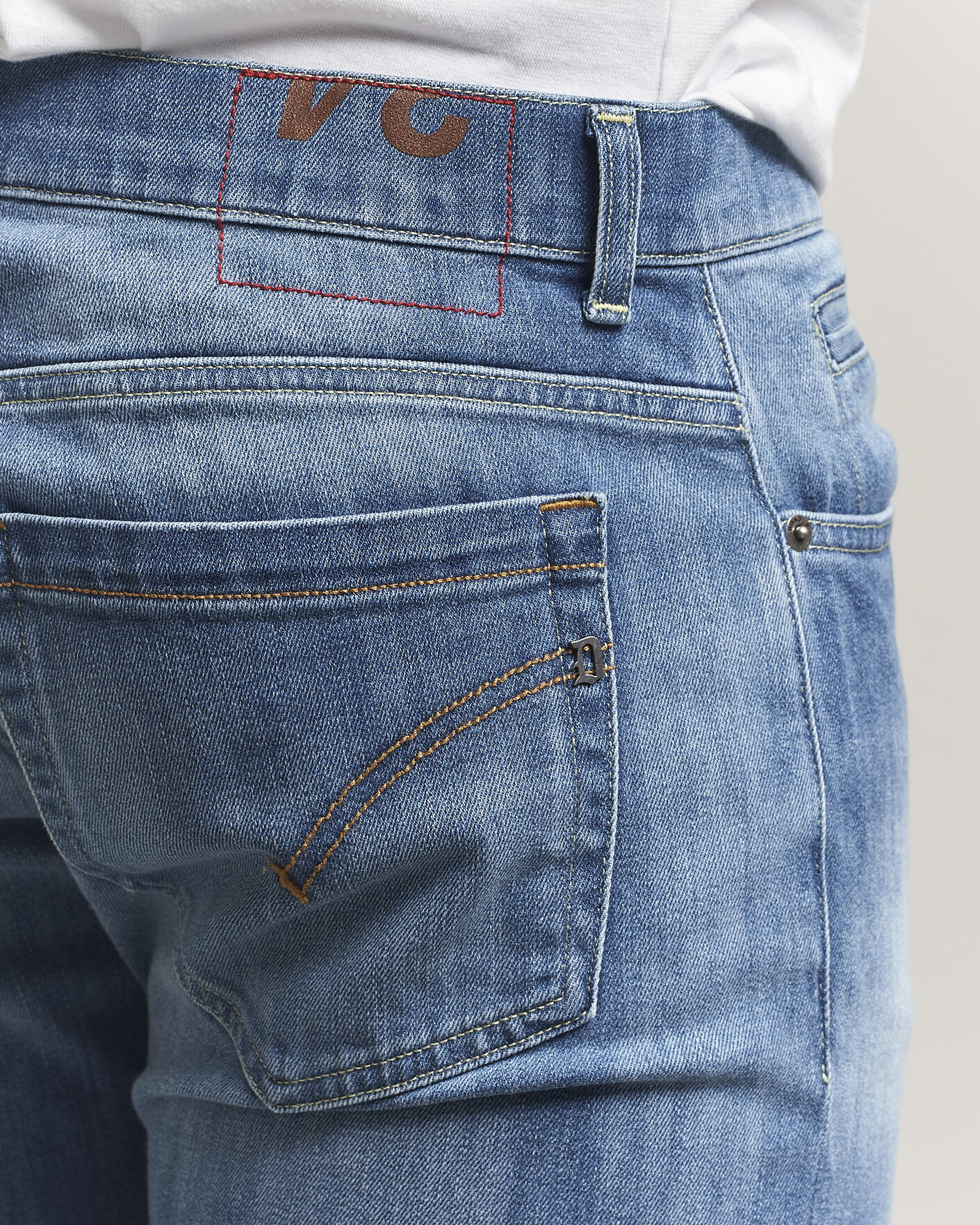 Heren | Jeans | Dondup | George Jeans Medium Blue