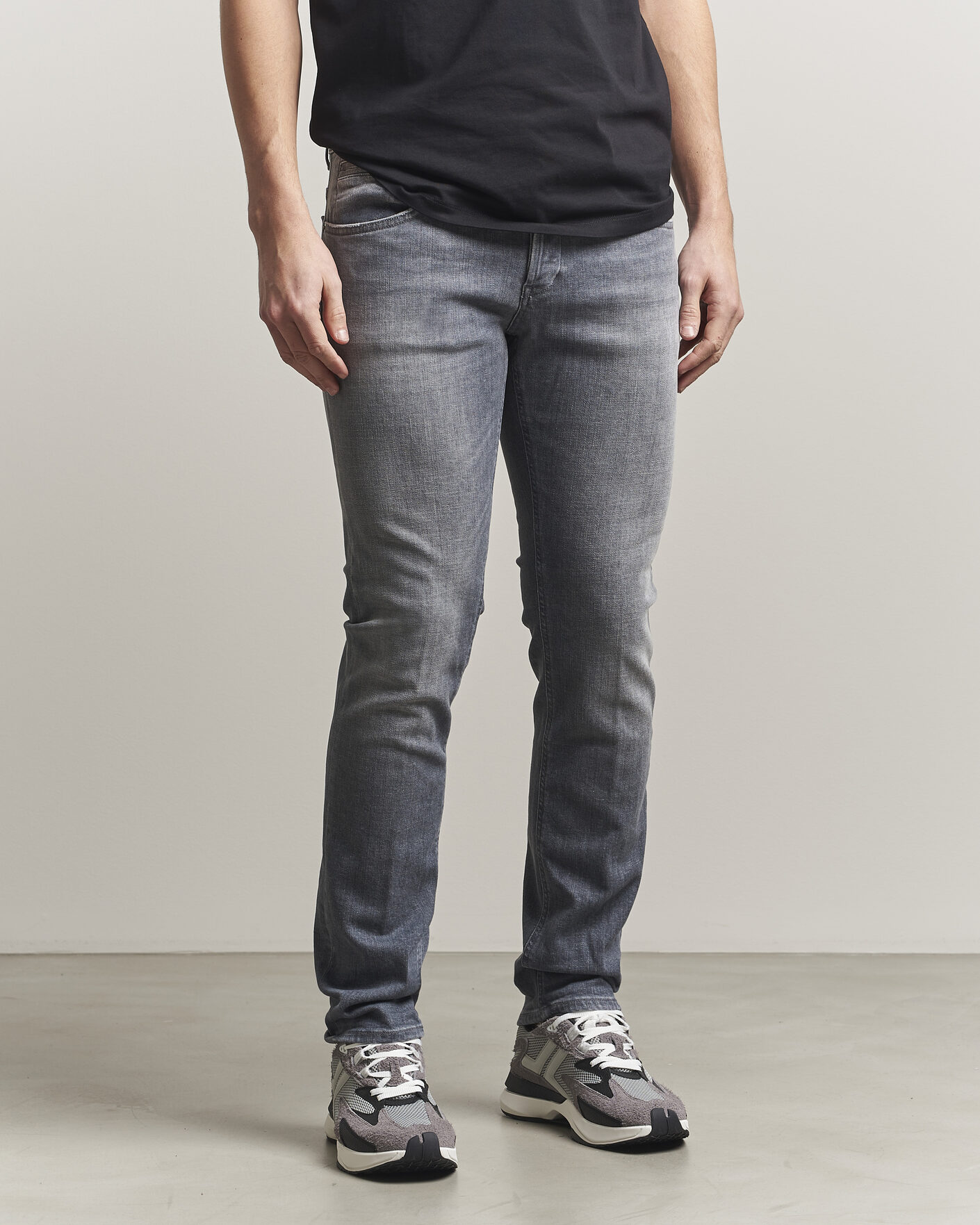 Heren | Jeans | Dondup | George Jeans Medium Grey