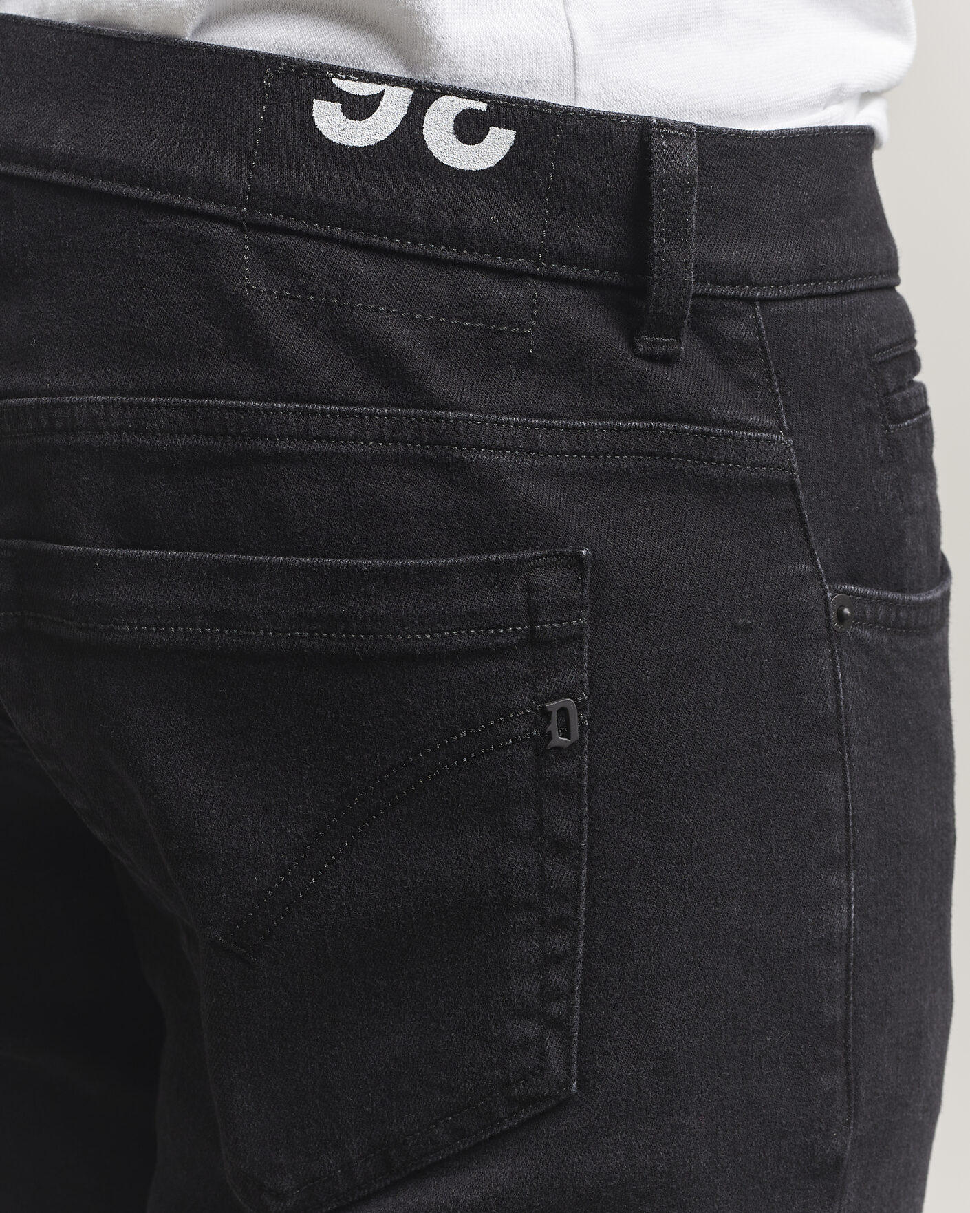 Heren | Jeans | Dondup | George Jeans Washed Black