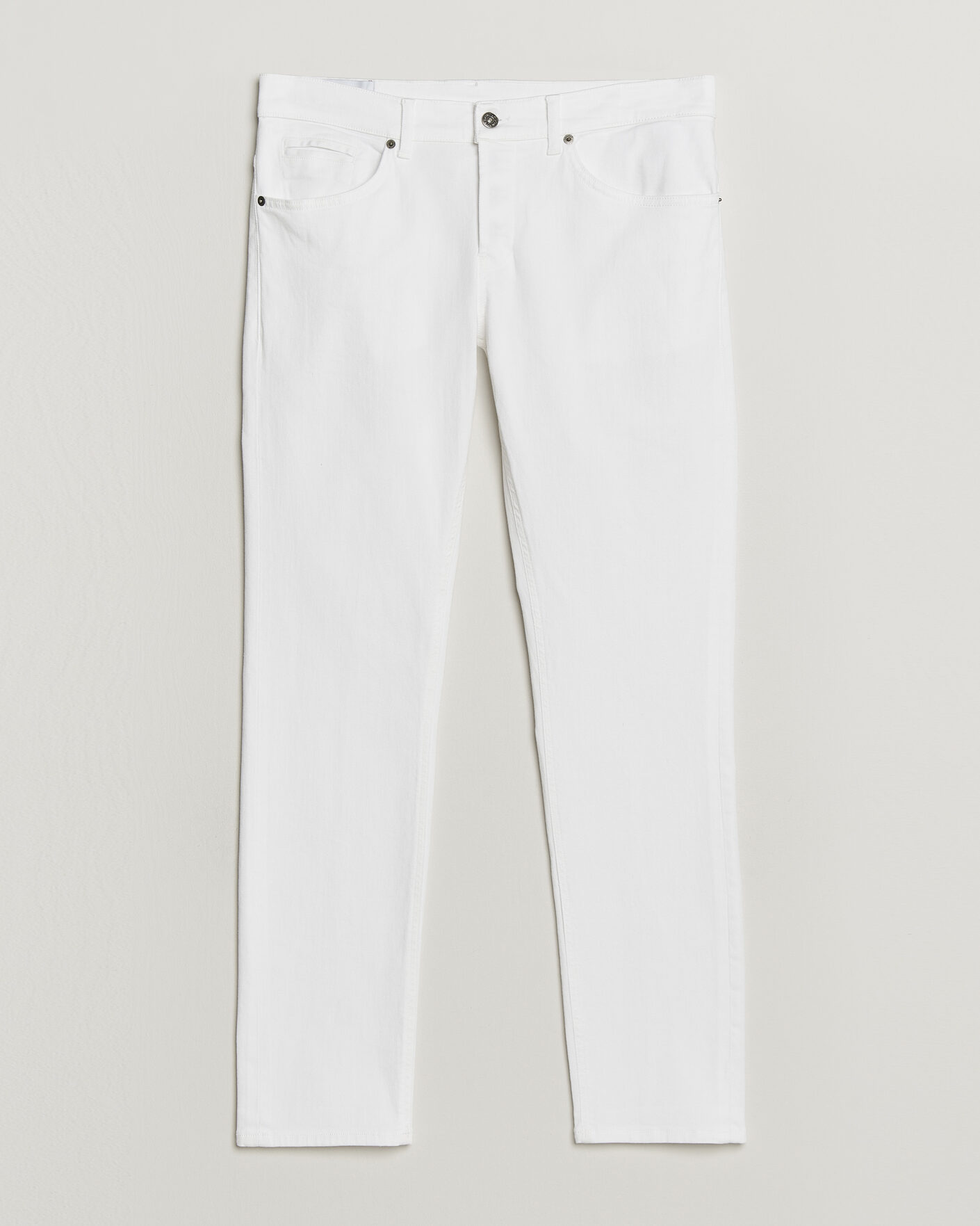 Heren | Broeken | Dondup | George Bullstretch 5-Pocket Pants White