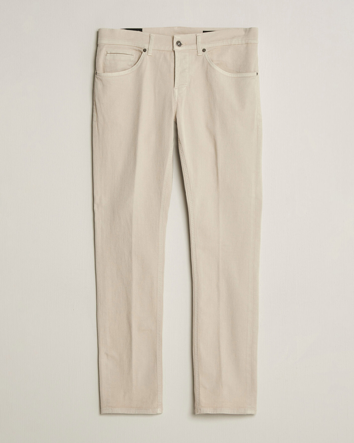 Heren | Broeken | Dondup | George Bullstretch 5-Pocket Pants Beige